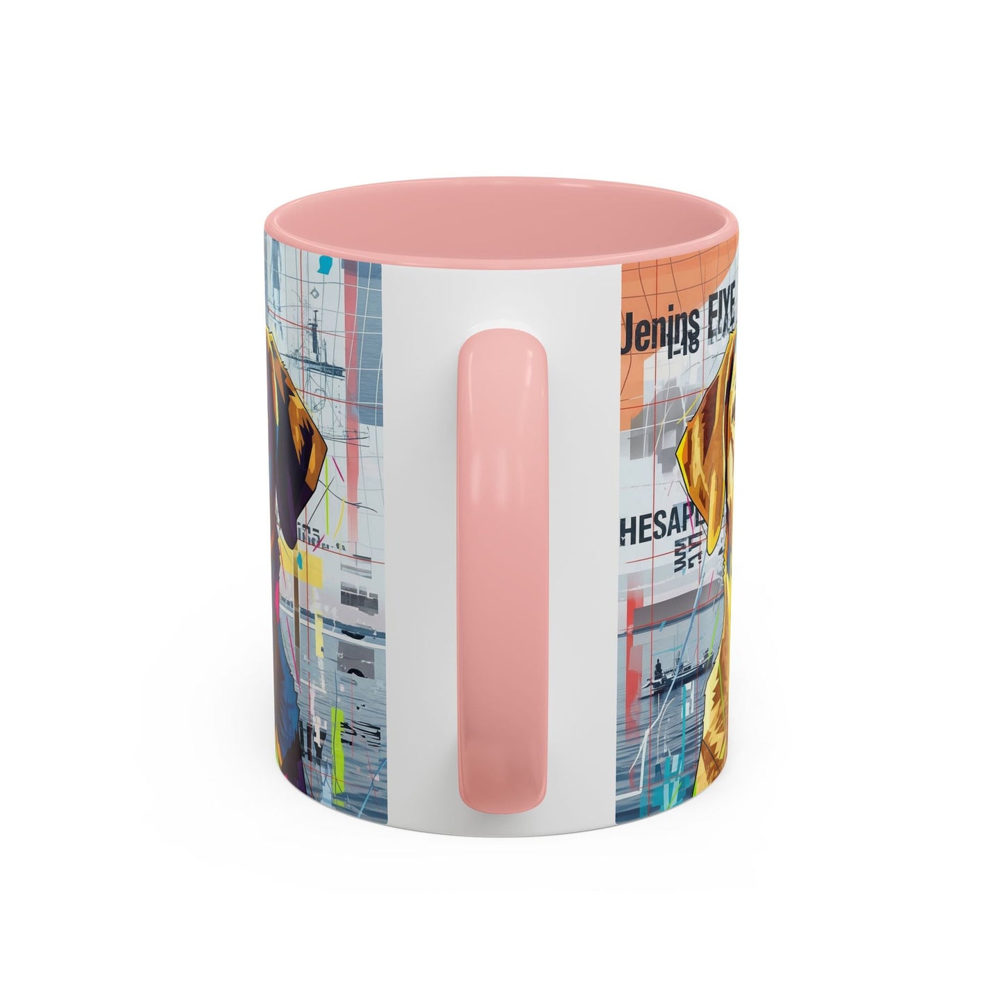 Keramiktasse mit Hunderassen-Motiv – 11 oz & 15 oz