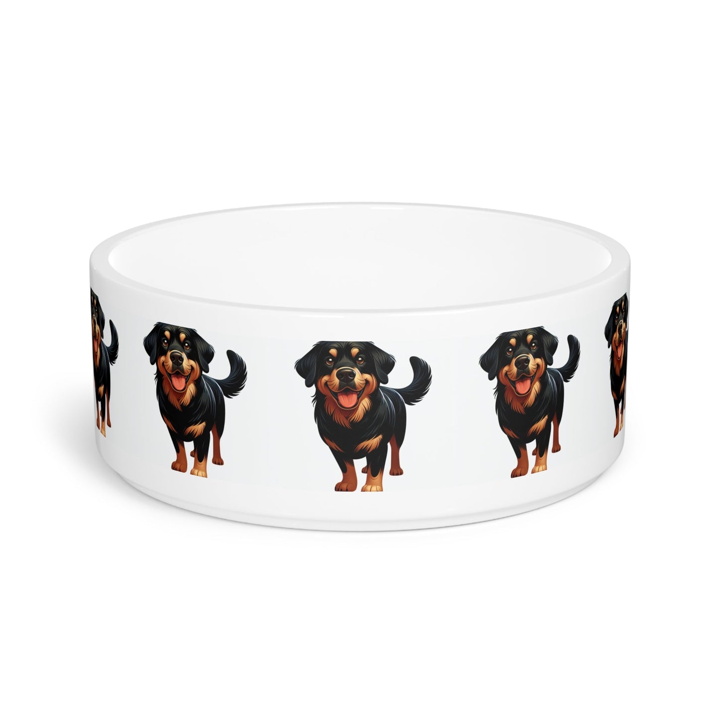 Ceramic Pet Bowl – 16 oz Dog Feeding Bowl