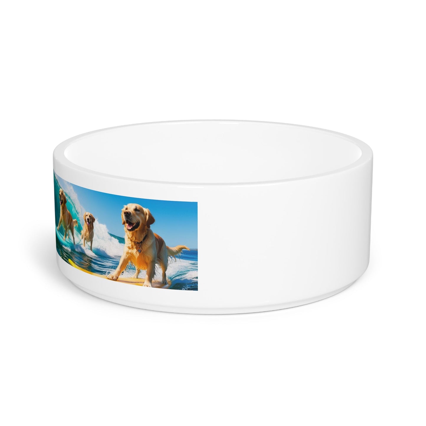 Ceramic Pet Bowl – 16 oz Dog Feeding Bowl