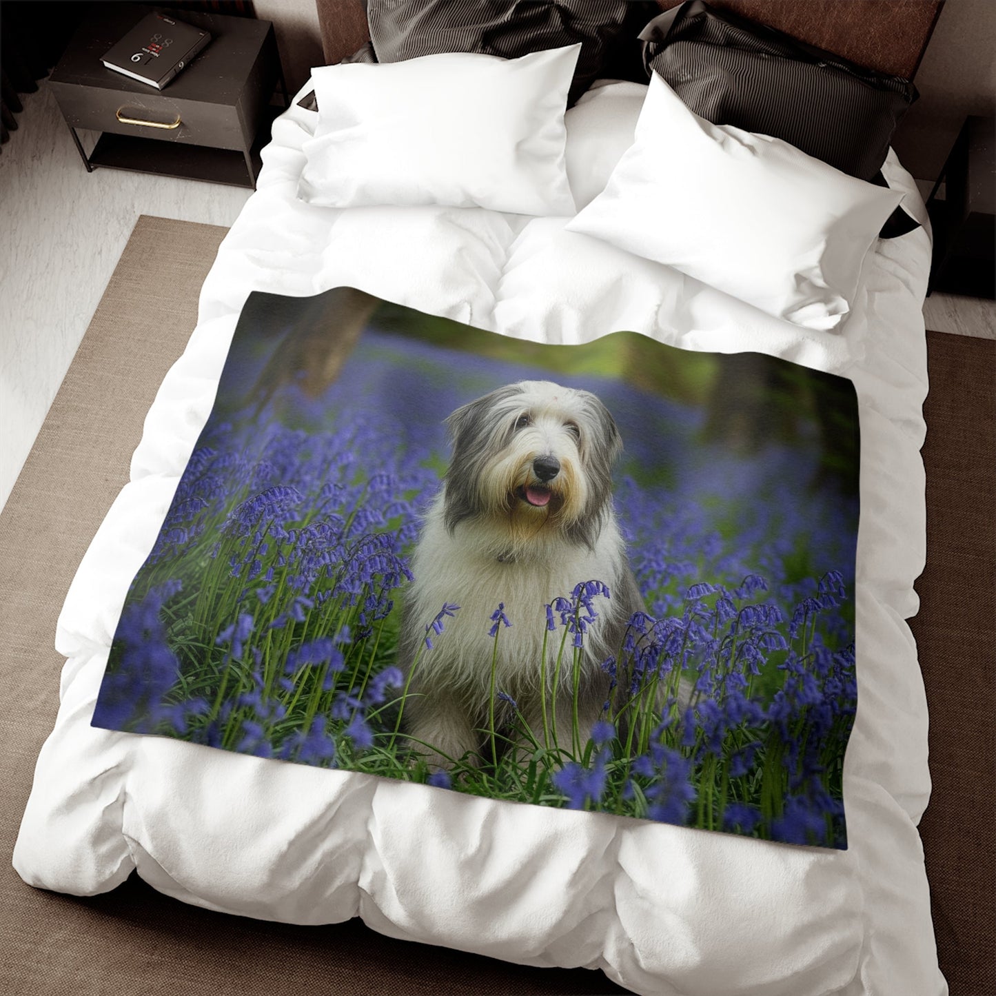 Sweatshirt Blanket – Plush Fleece Throw, 2 Size Options