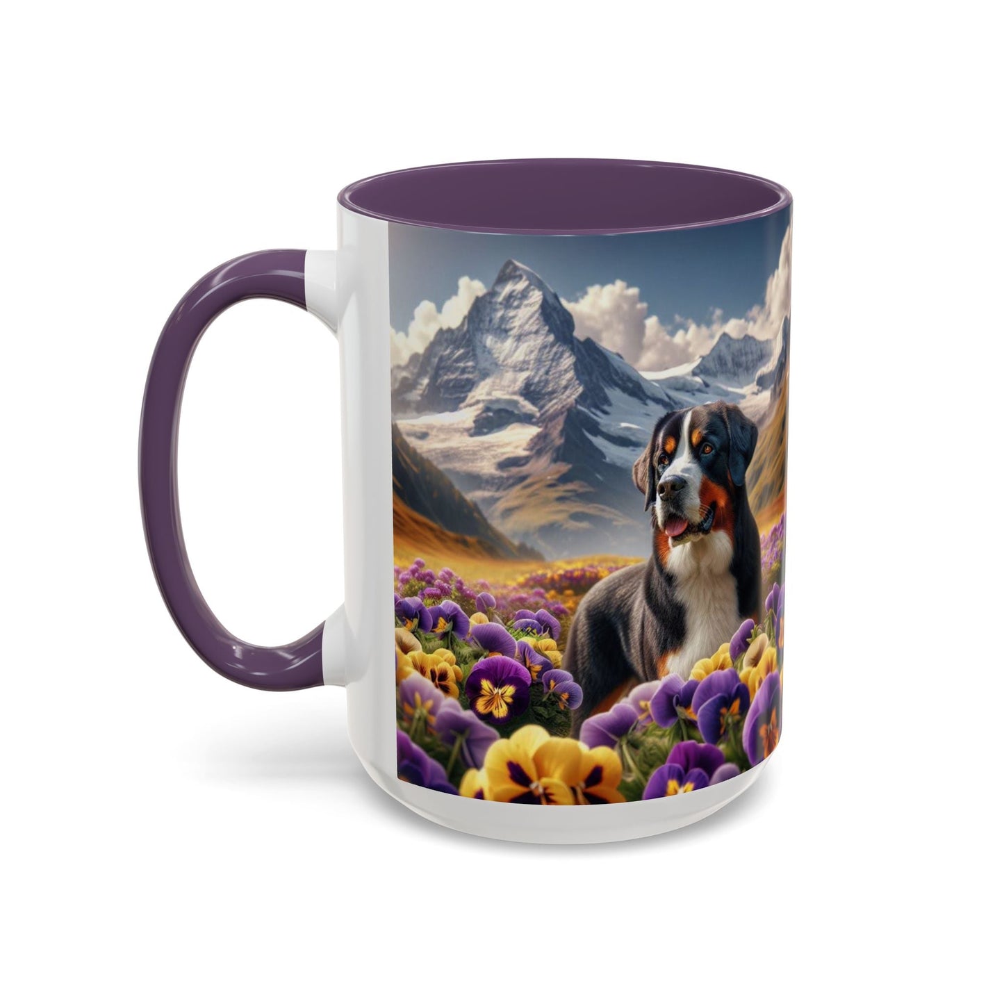 Keramiktasse mit Hunderassen-Motiv – 11 oz & 15 oz