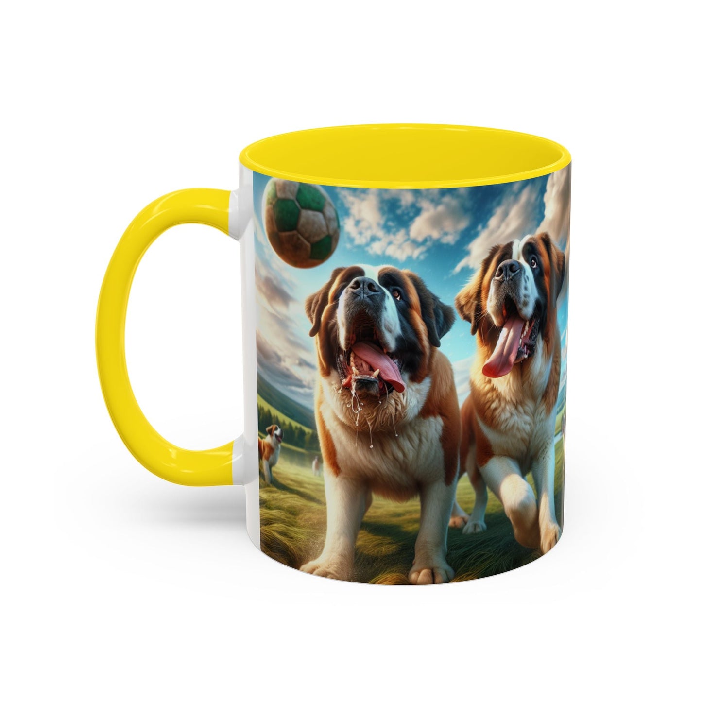 Keramiktasse mit Hunderassen-Motiv – 11 oz & 15 oz