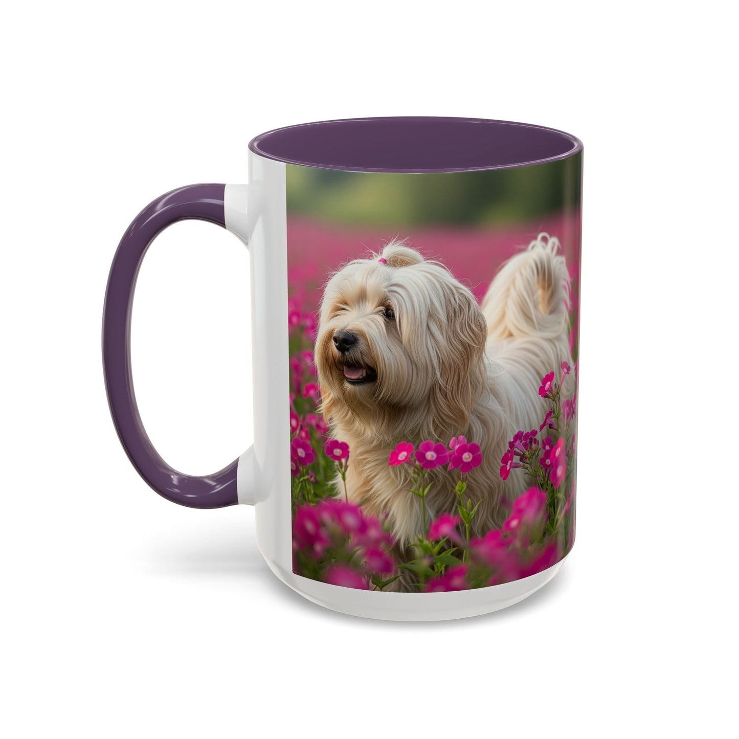 Keramiktasse mit Hunderassen-Motiv – 11 oz & 15 oz