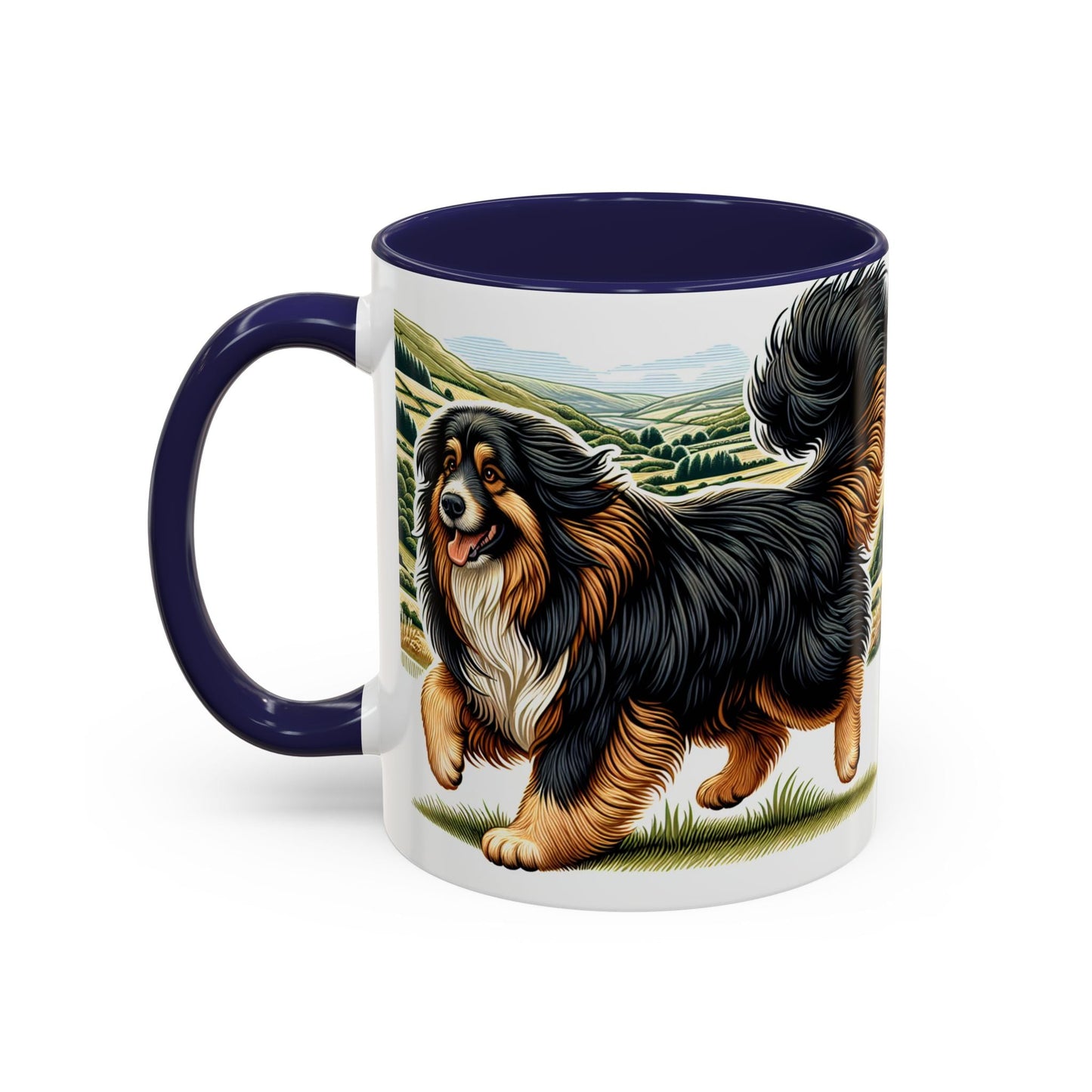 Keramiktasse mit Hunderassen-Motiv – 11 oz & 15 oz