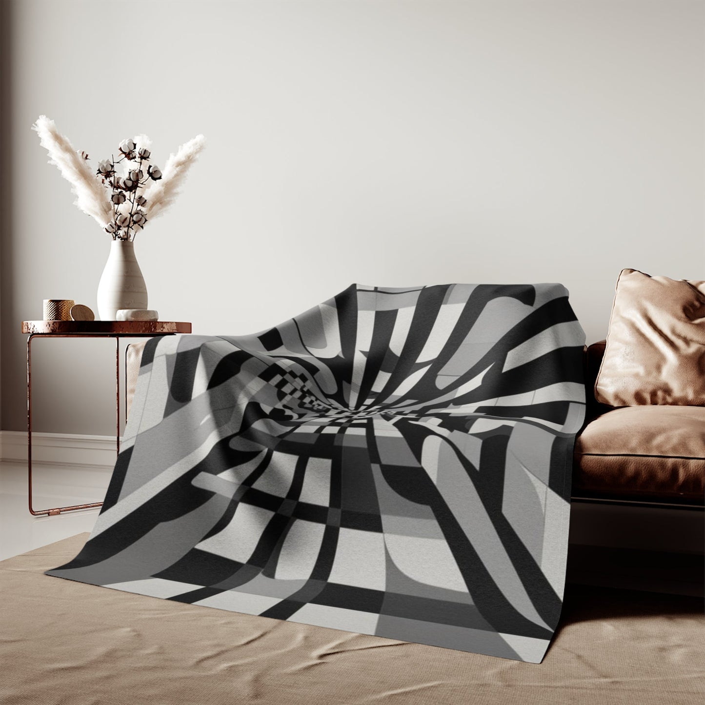 Sweatshirt Blanket – Plush Fleece Throw, 2 Size Options