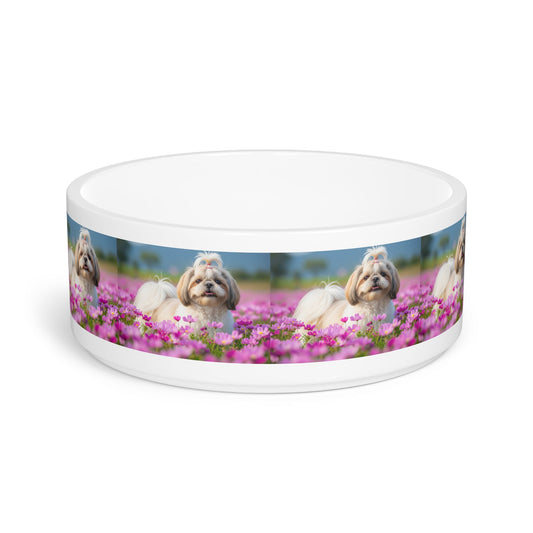 Ceramic Pet Bowl – 16 oz Dog Feeding Bowl