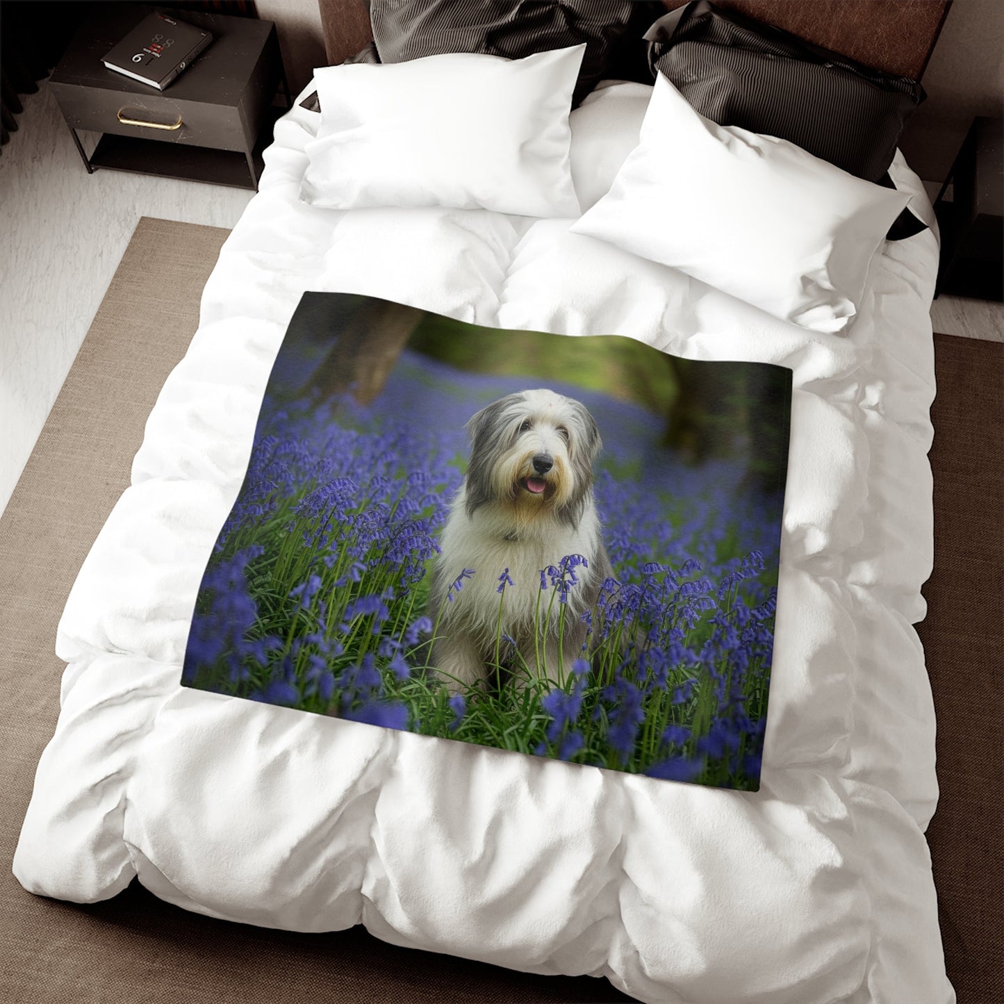 Sweatshirt Blanket – Plush Fleece Throw, 2 Size Options