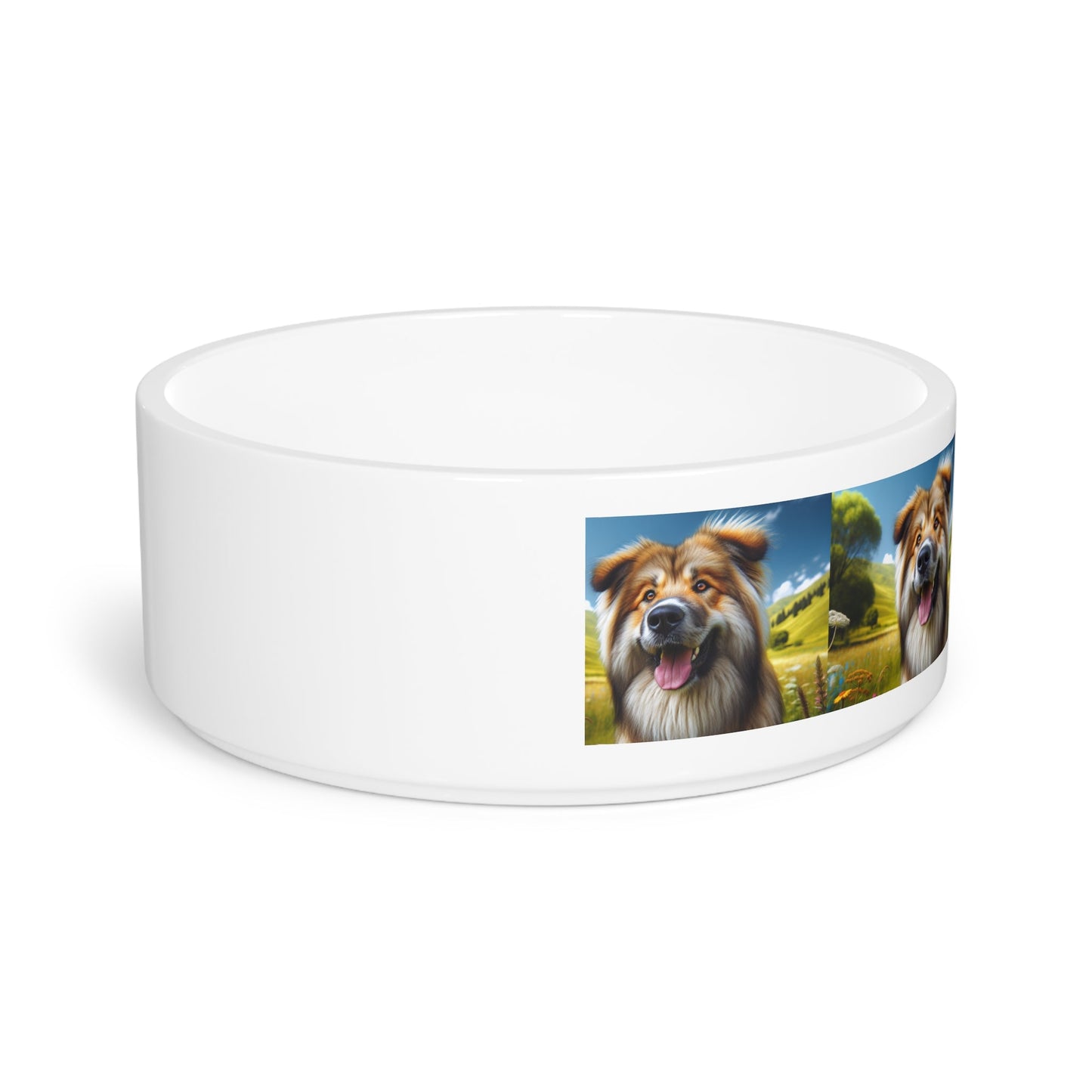 Ceramic Pet Bowl – 16 oz Dog Feeding Bowl