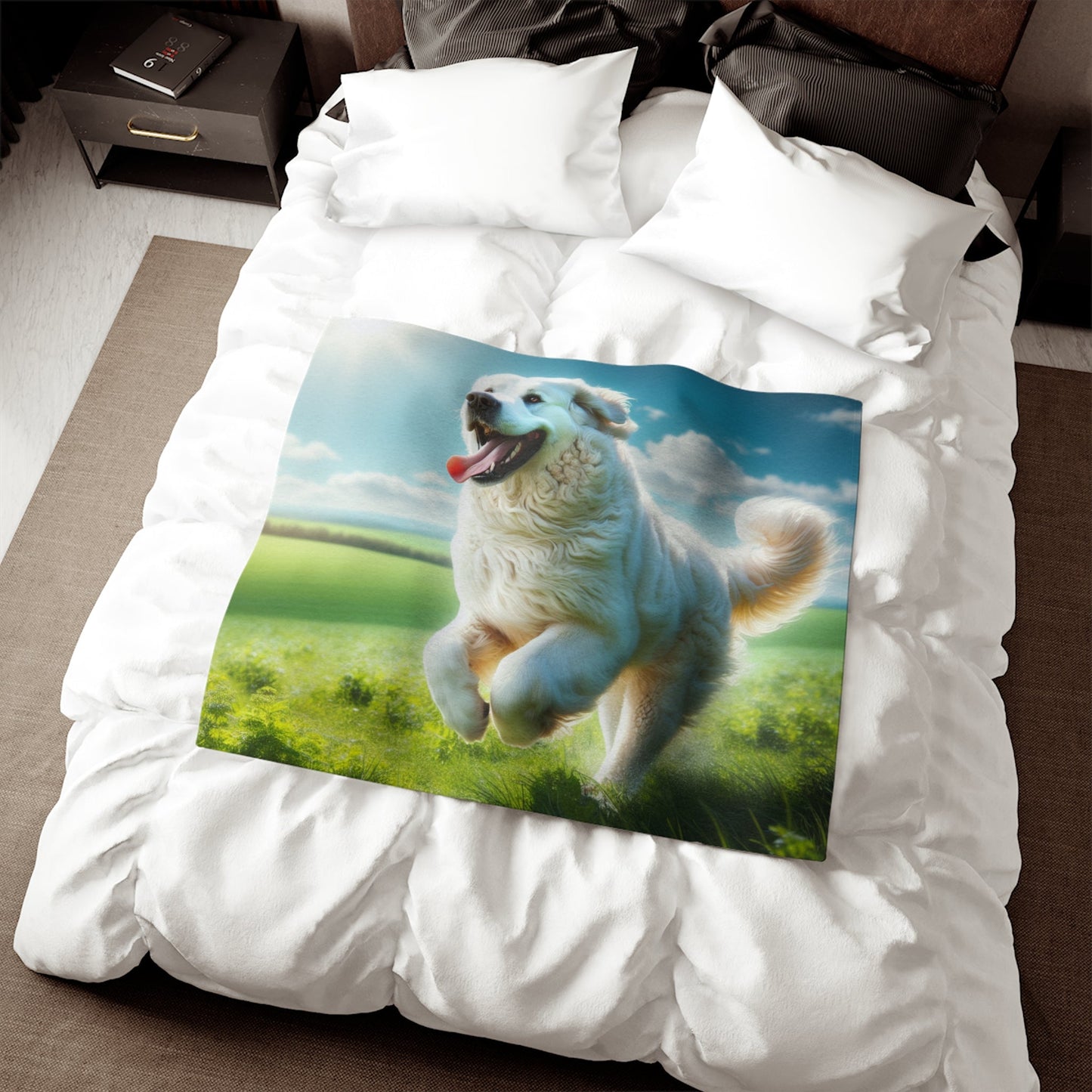 Sweatshirt Blanket – Plush Fleece Throw, 2 Size Options