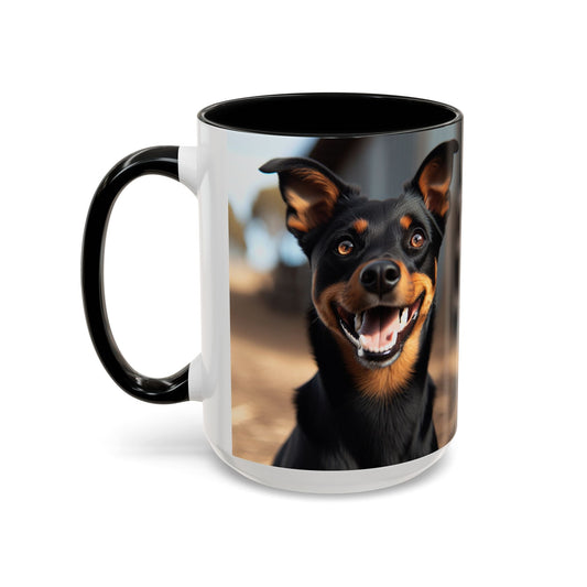 Keramiktasse mit Hunderassen-Motiv – 11 oz & 15 oz