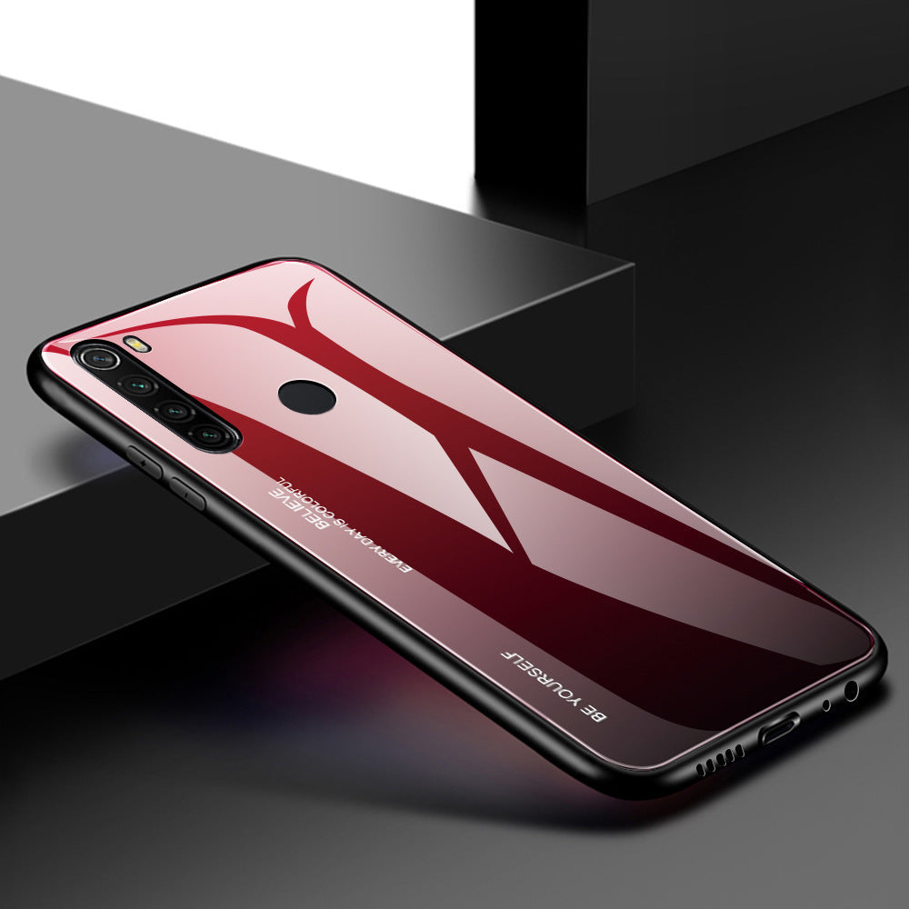 Gradient glass case