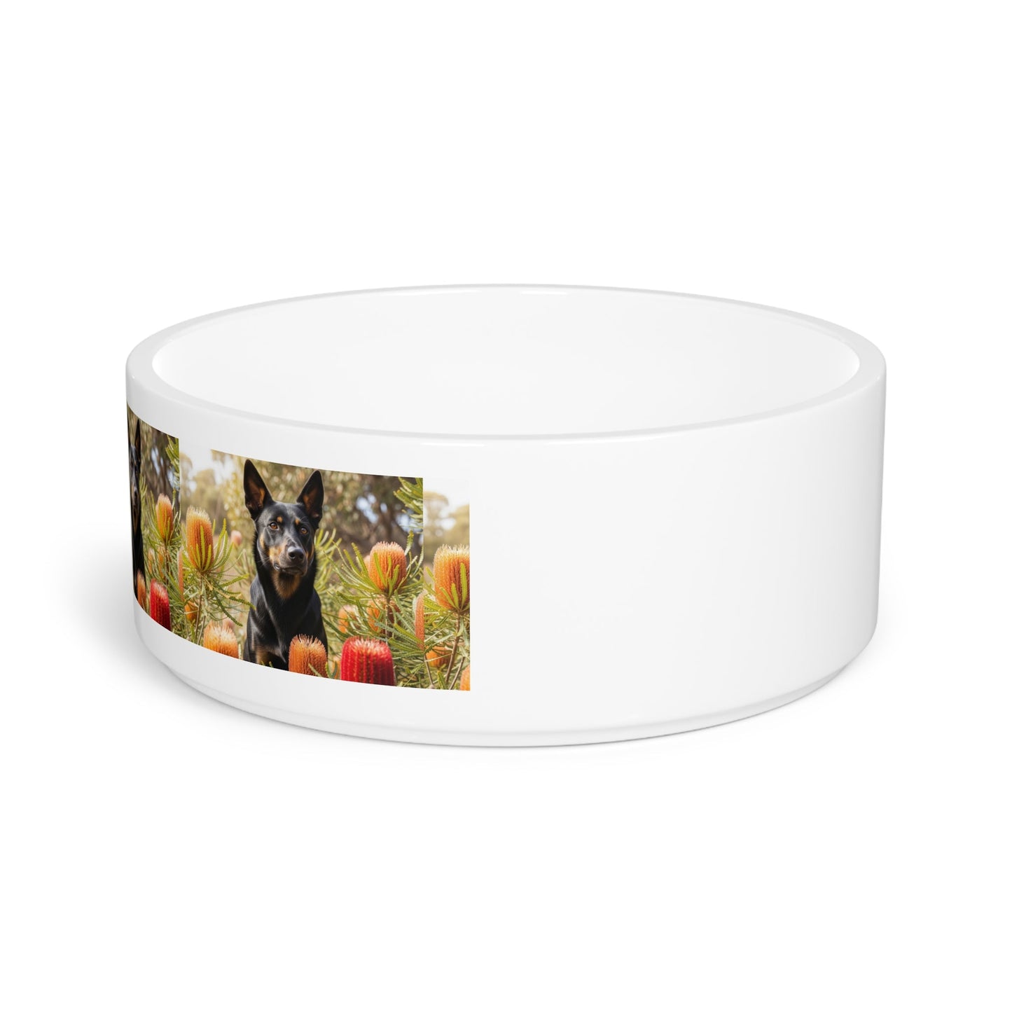 Ceramic Pet Bowl – 16 oz Dog Feeding Bowl