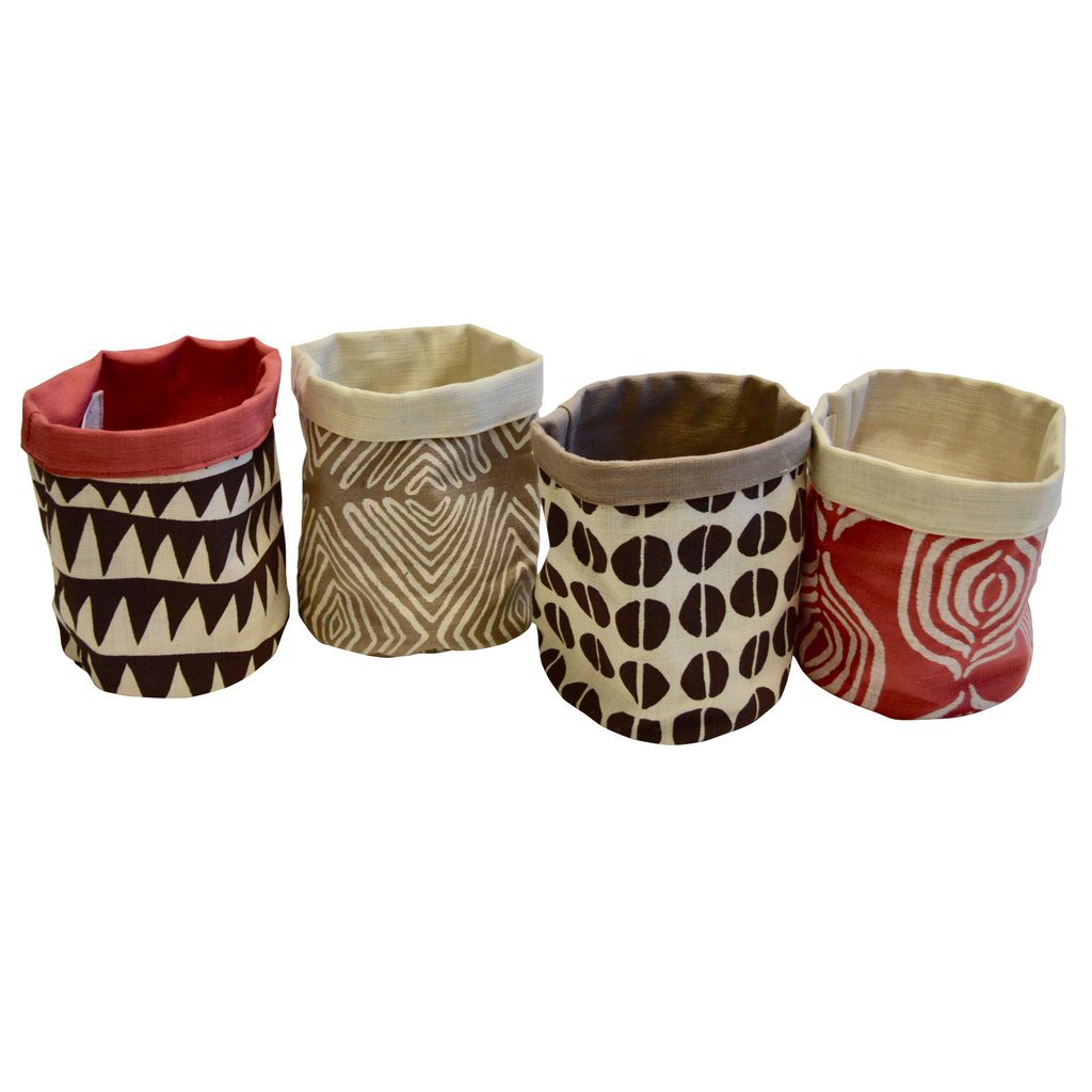 Tribal Textiles Storage Bin | Fair Trade