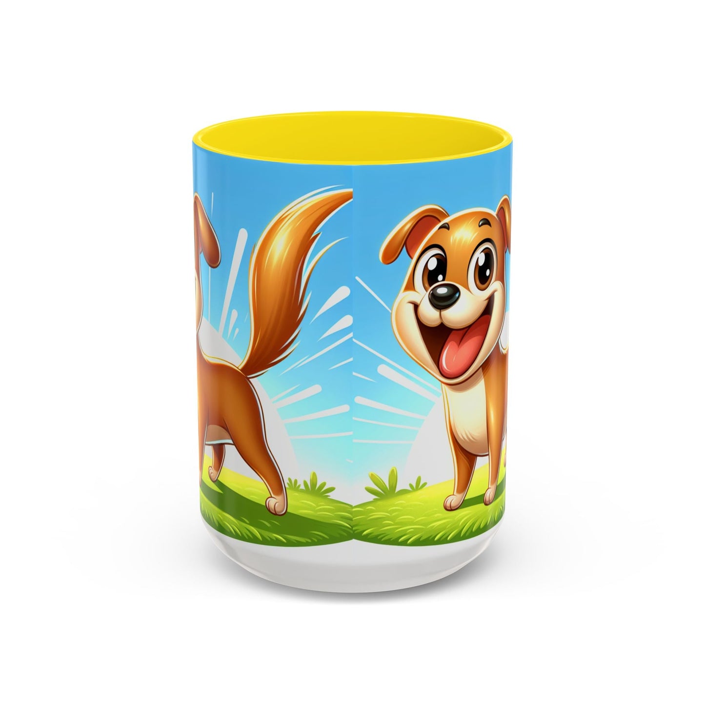 Keramiktasse mit Hunderassen-Motiv – 11 oz & 15 oz