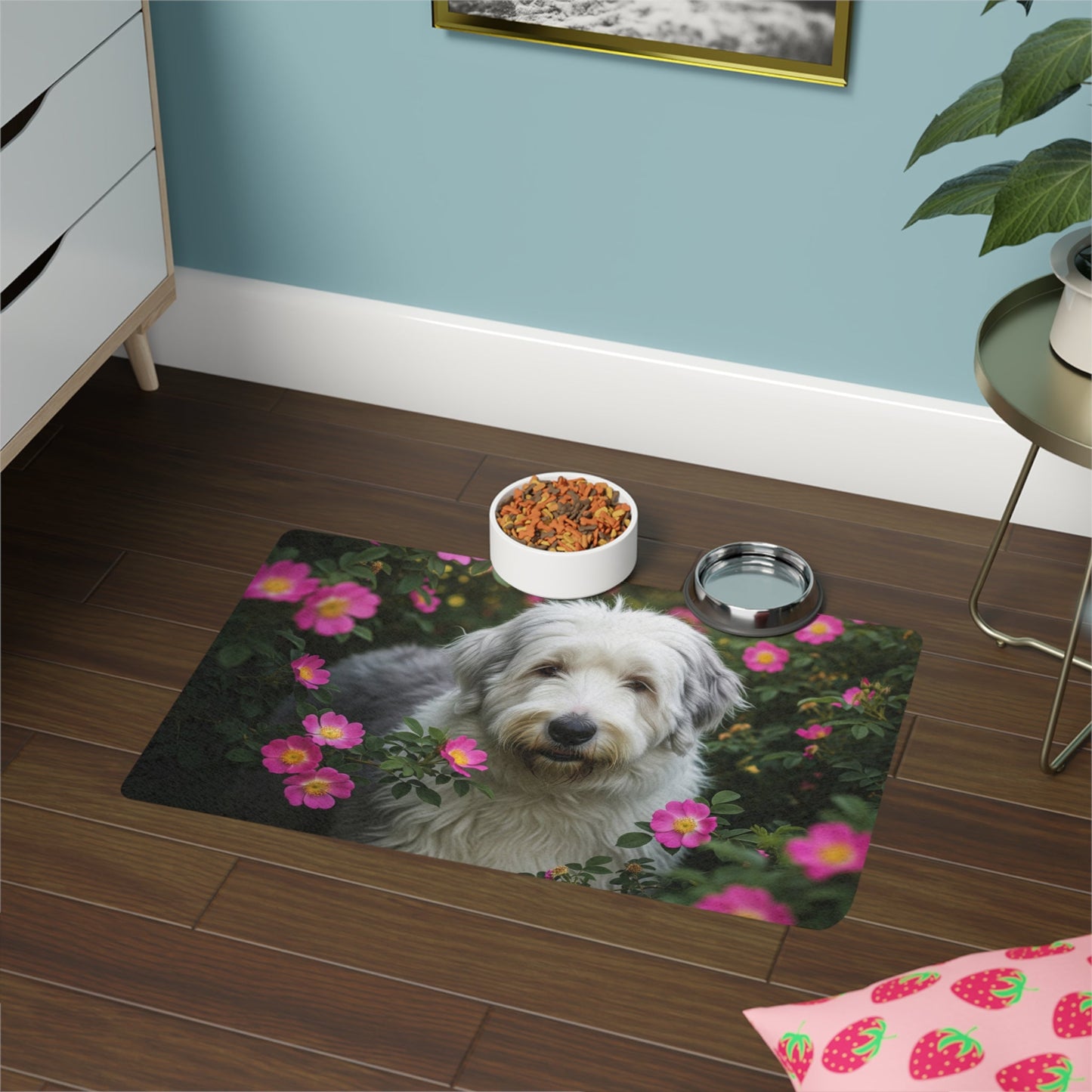 Non-Slip Pet Food Mat – Waterproof Feeding Mat for Dogs