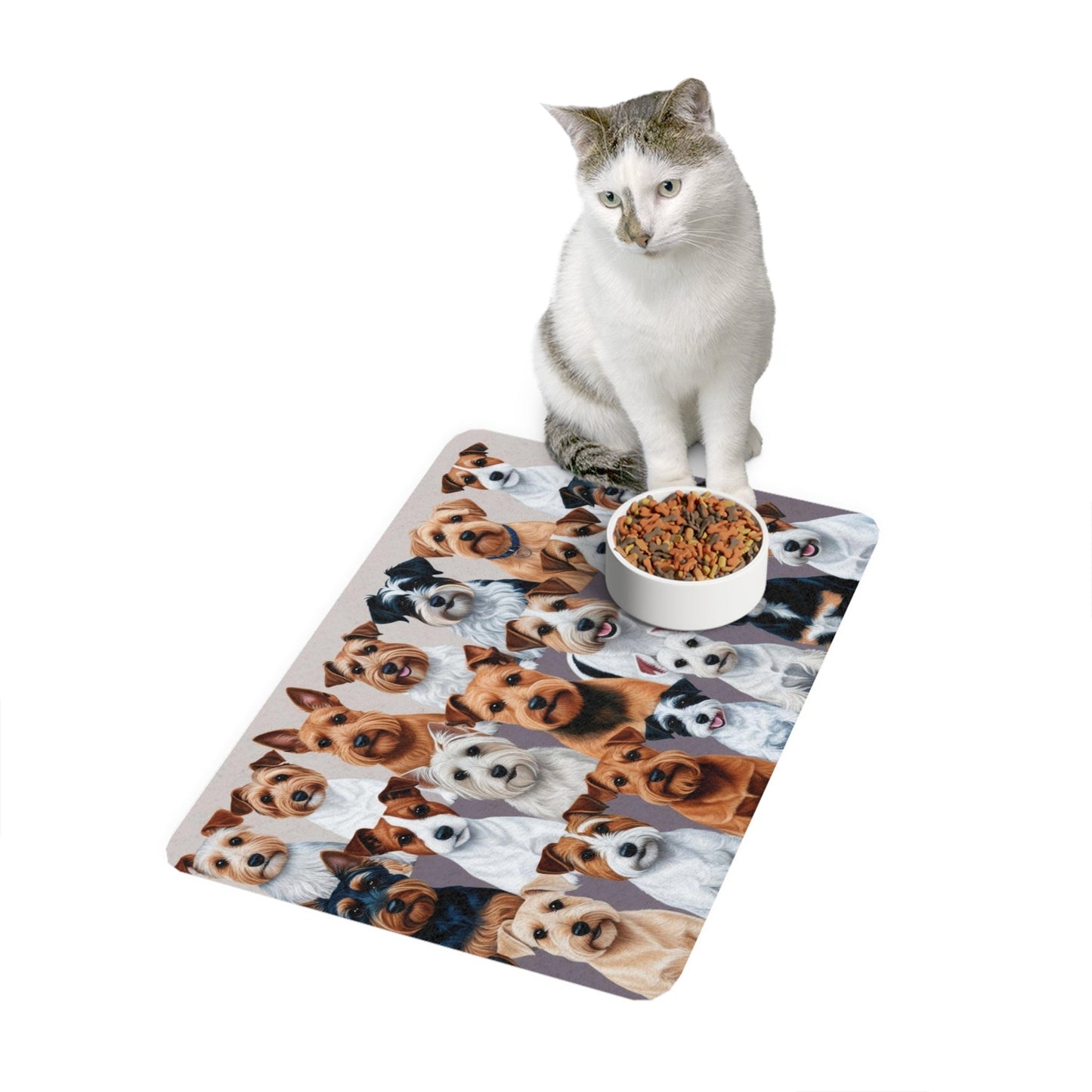 Non-Slip Pet Food Mat – Waterproof Feeding Mat for Dogs