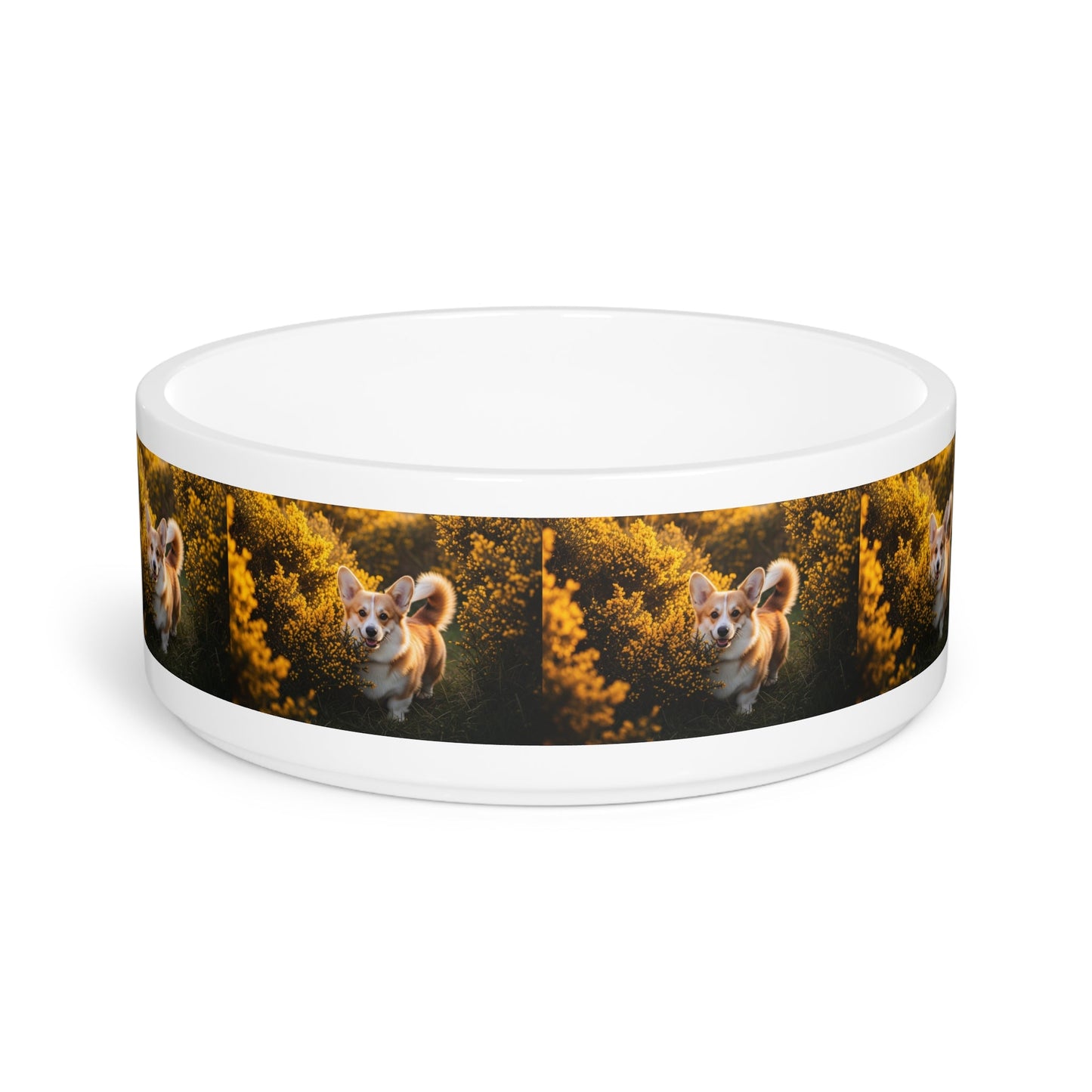 Ceramic Pet Bowl – 16 oz Dog Feeding Bowl