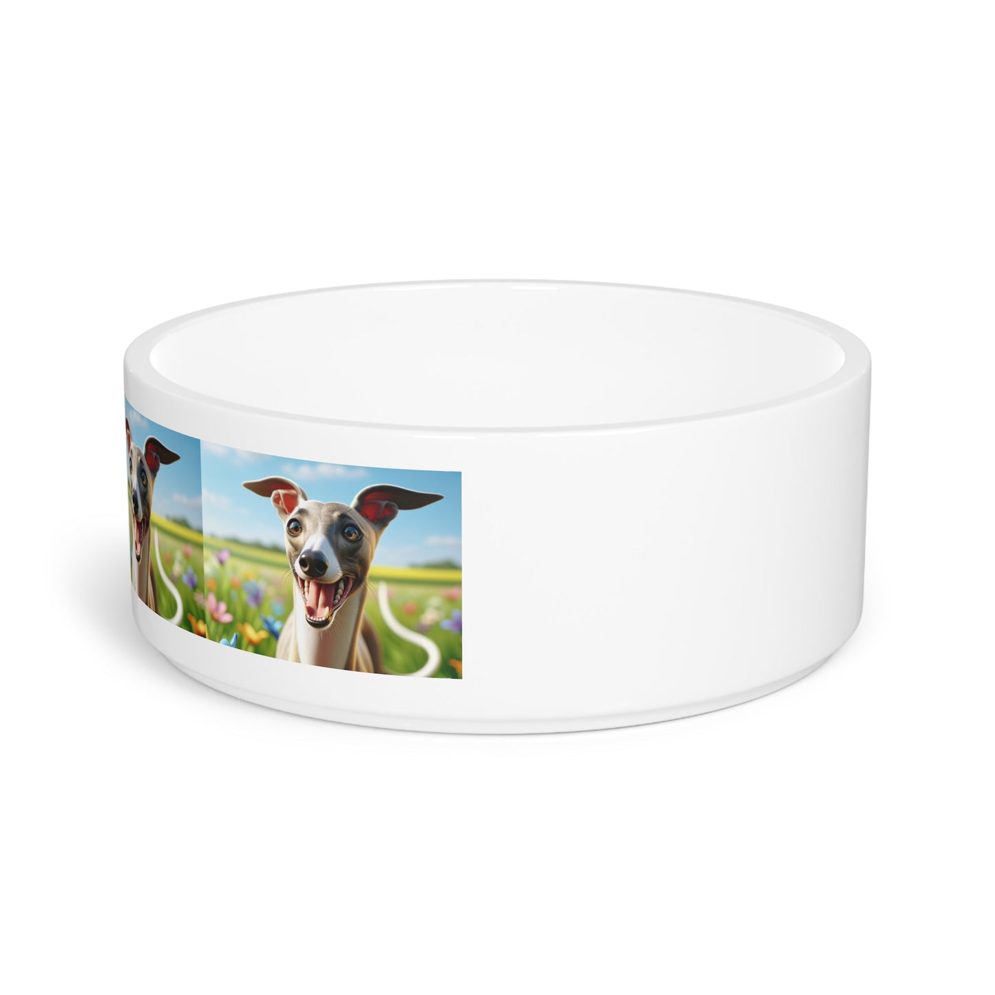 Ceramic Pet Bowl – 16 oz Dog Feeding Bowl