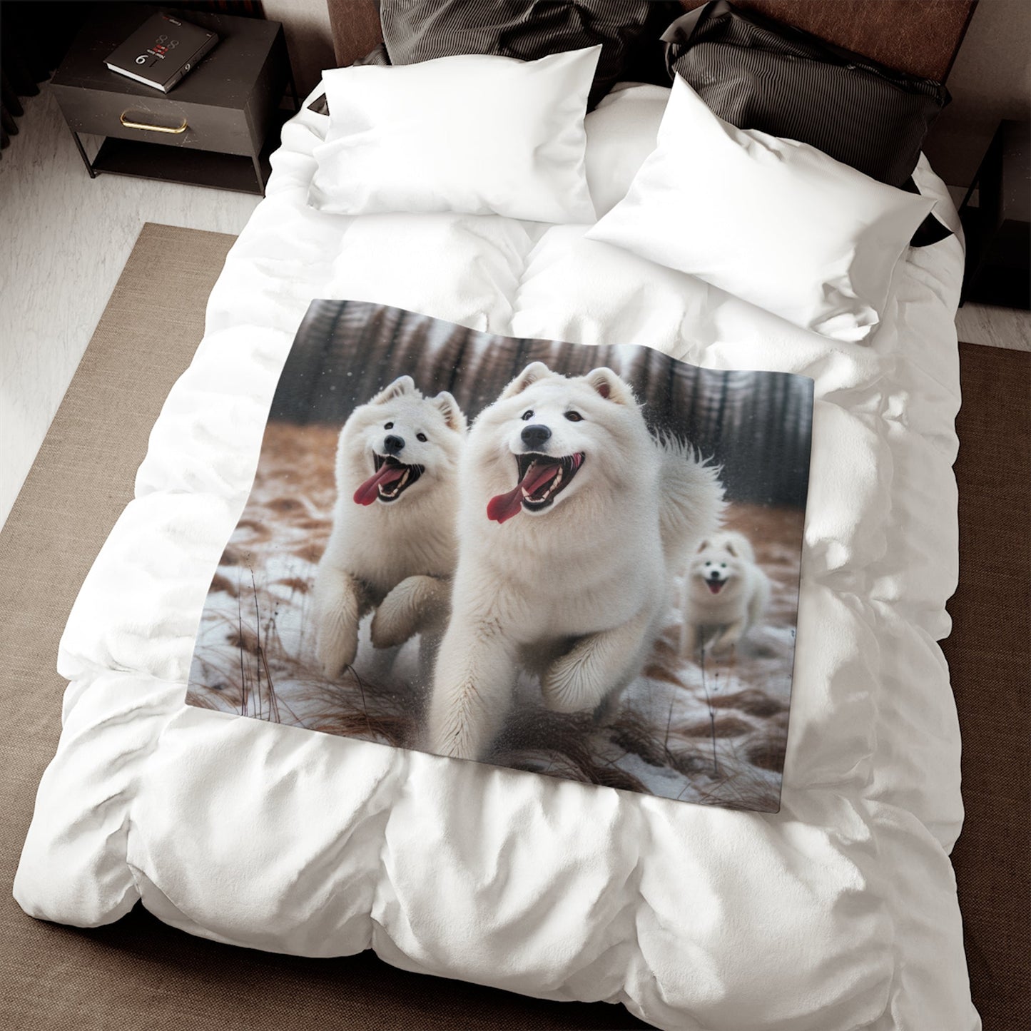 Sweatshirt Blanket – Plush Fleece Throw, 2 Size Options