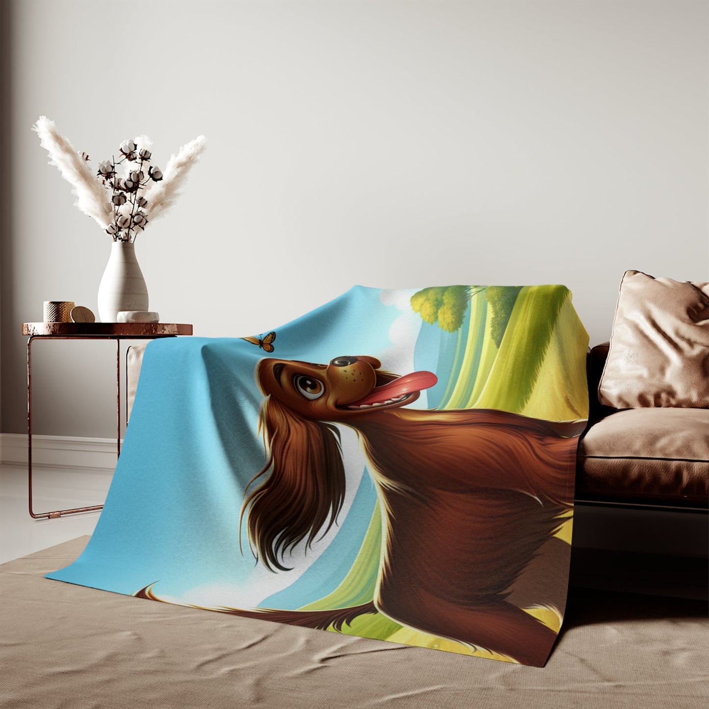 Sweatshirt Blanket – Plush Fleece Throw, 2 Size Options