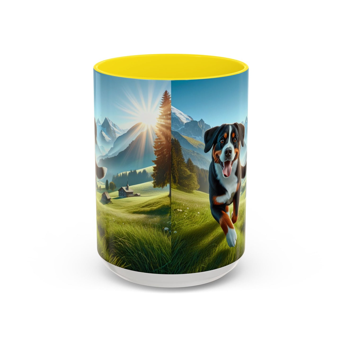 Keramiktasse mit Hunderassen-Motiv – 11 oz & 15 oz