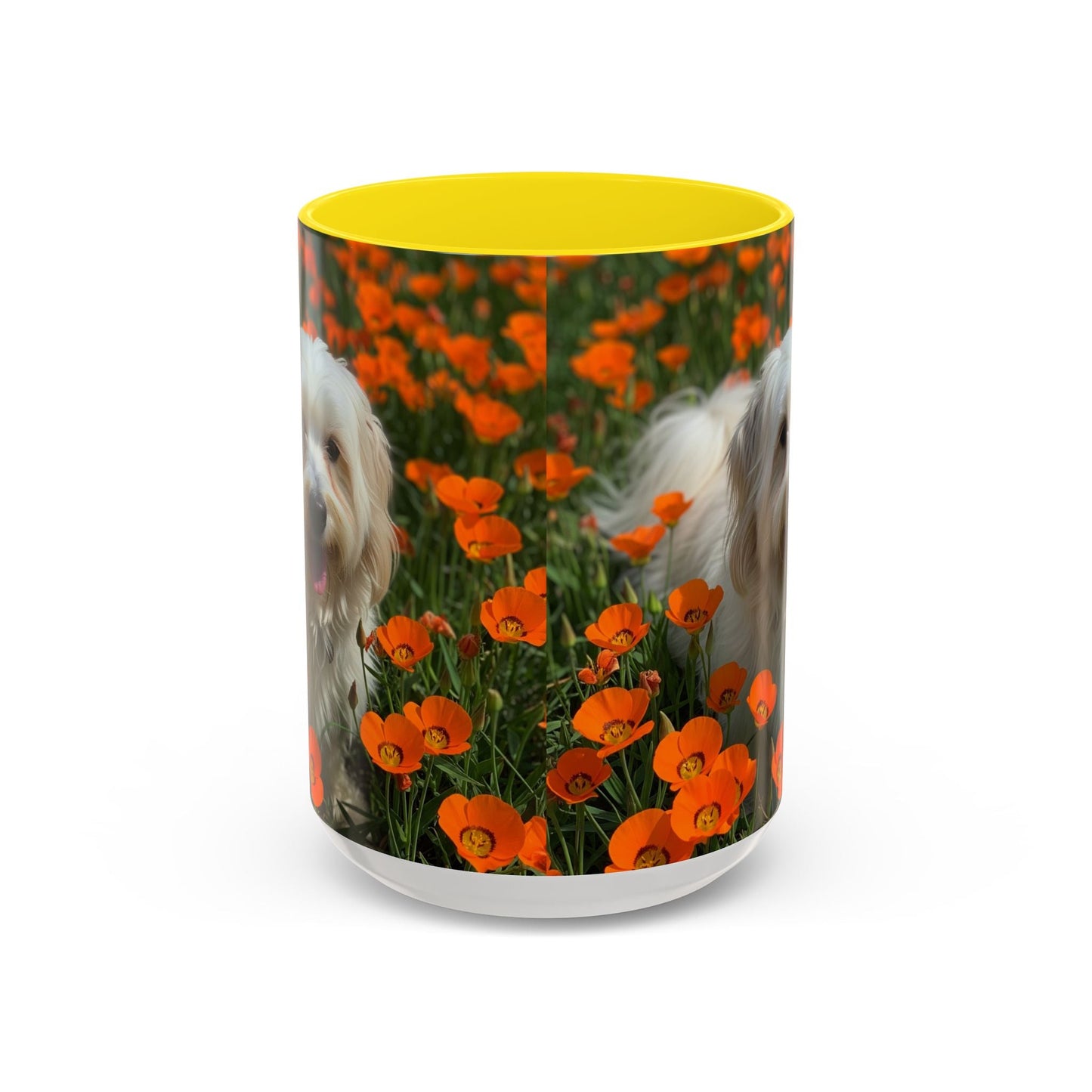 Keramiktasse mit Hunderassen-Motiv – 11 oz & 15 oz