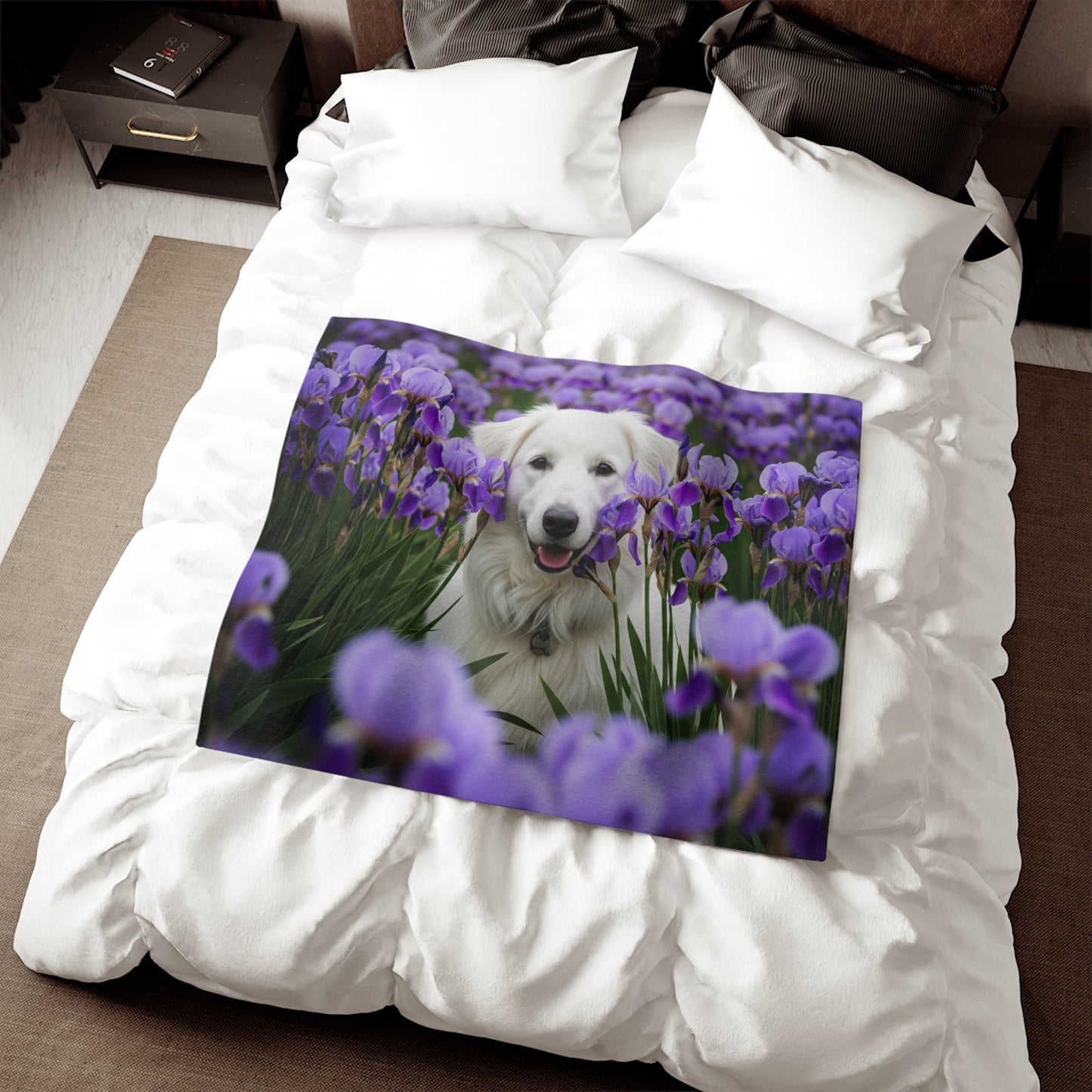 Sweatshirt Blanket – Plush Fleece Throw, 2 Size Options