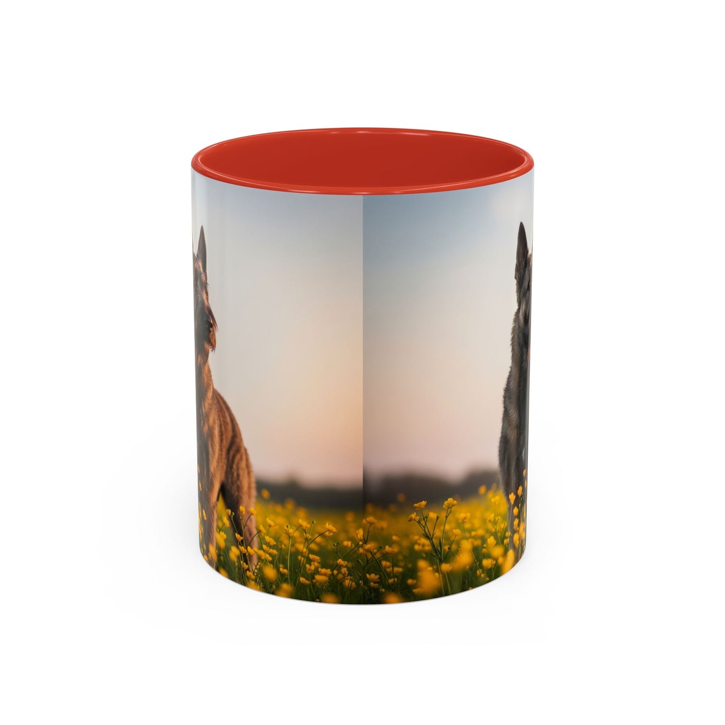 Keramiktasse mit Hunderassen-Motiv – 11 oz & 15 oz