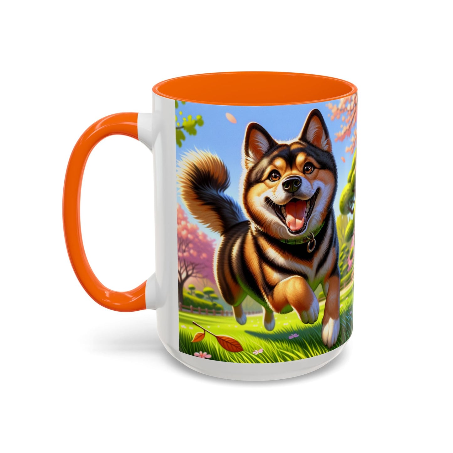 Keramiktasse mit Hunderassen-Motiv – 11 oz & 15 oz