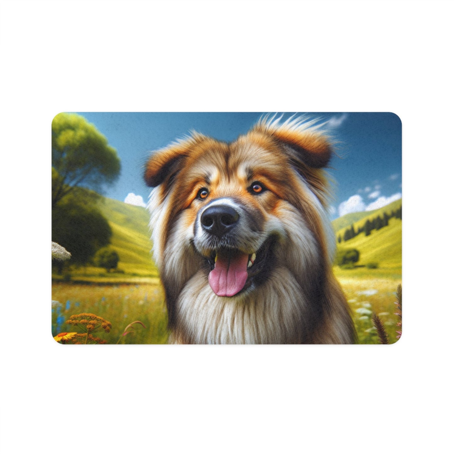 Non-Slip Pet Food Mat – Waterproof Feeding Mat for Dogs