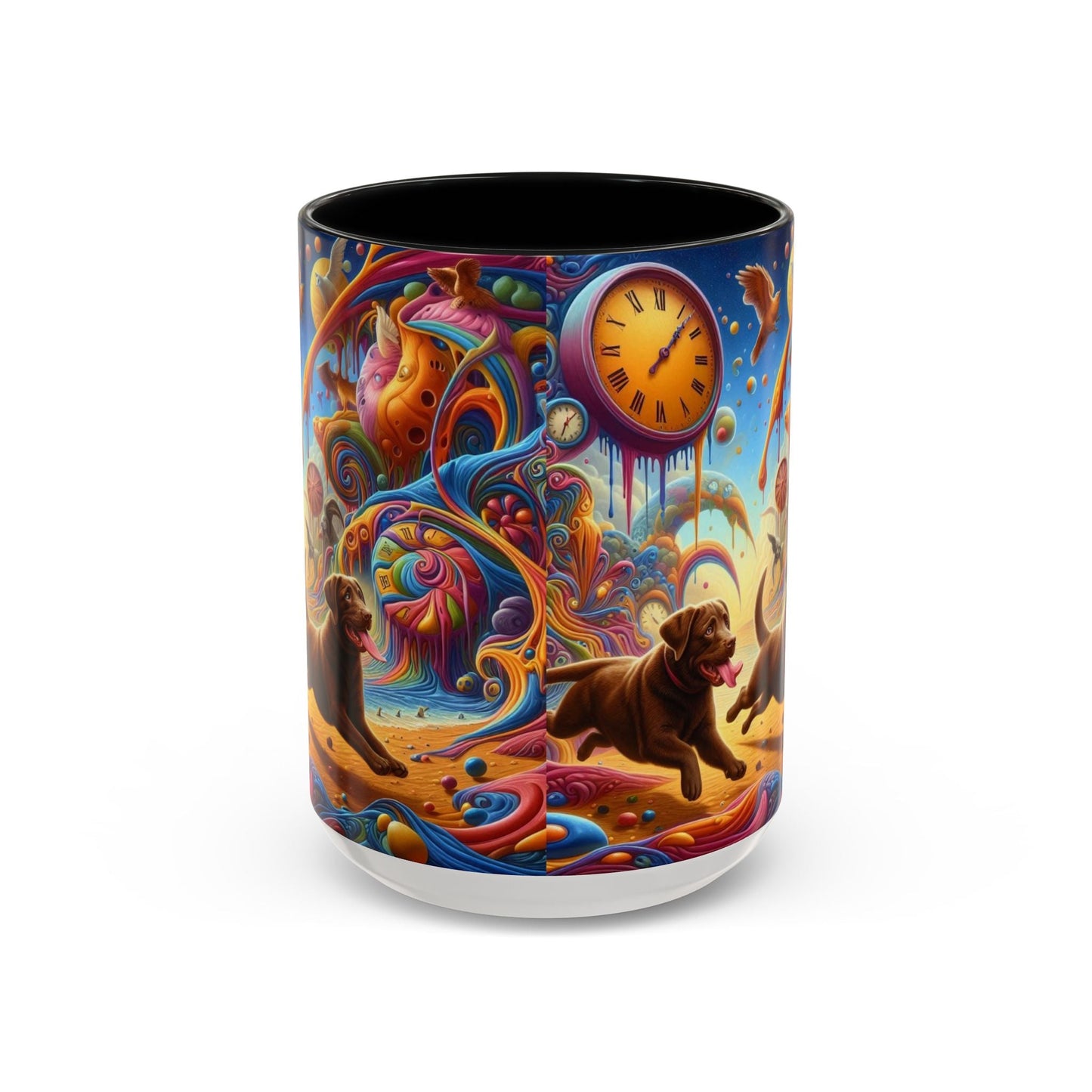 Keramiktasse mit Hunderassen-Motiv – 11 oz & 15 oz
