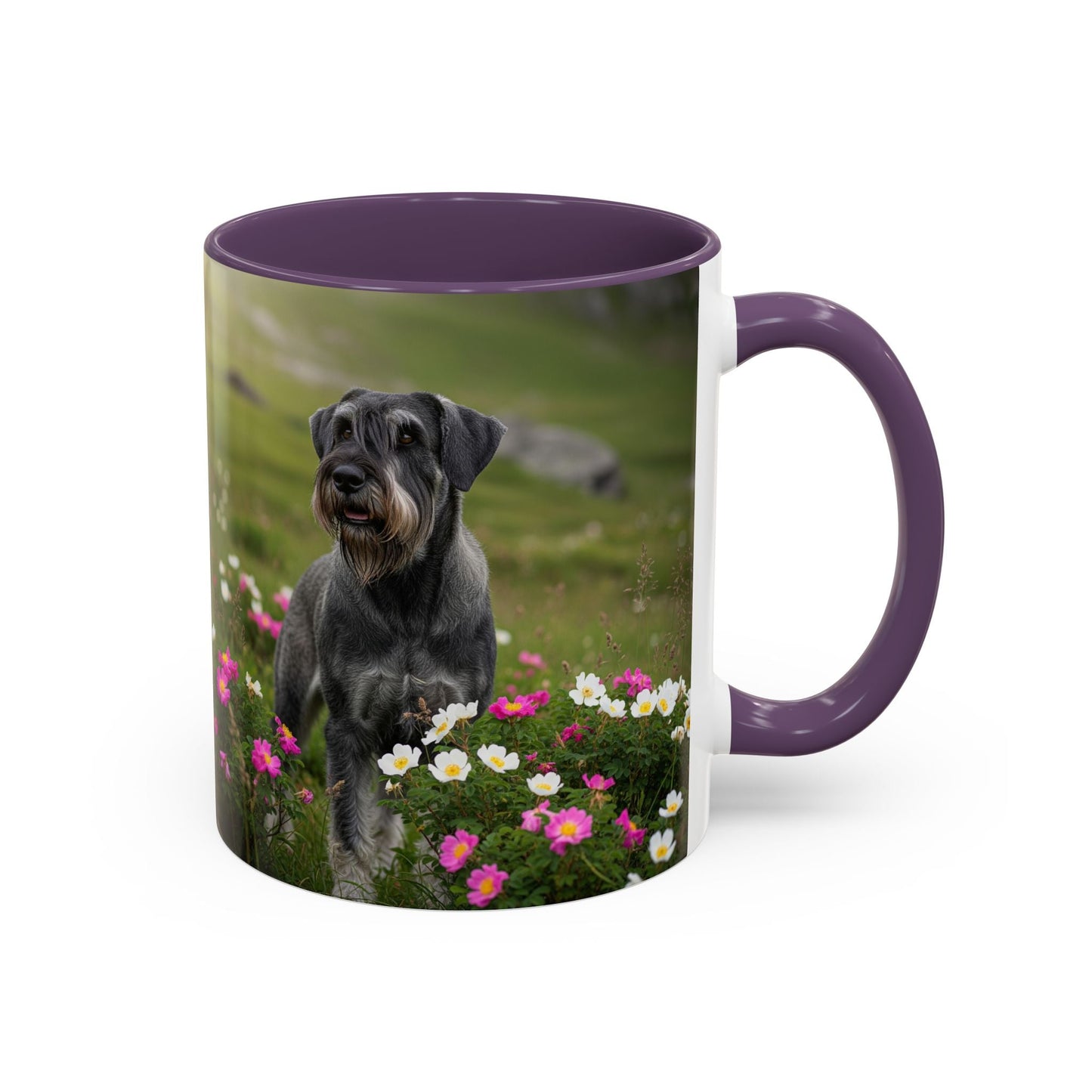 Keramiktasse mit Hunderassen-Motiv – 11 oz & 15 oz