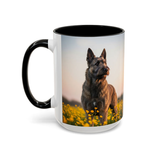 Keramiktasse mit Hunderassen-Motiv – 11 oz & 15 oz