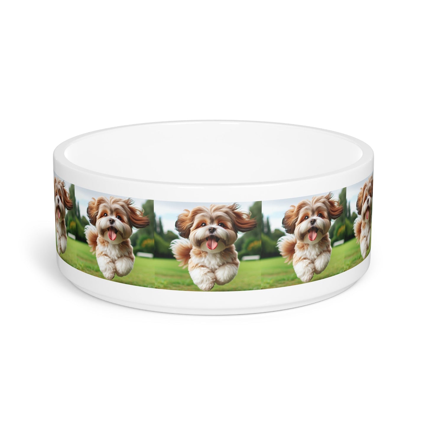 Ceramic Pet Bowl – 16 oz Dog Feeding Bowl