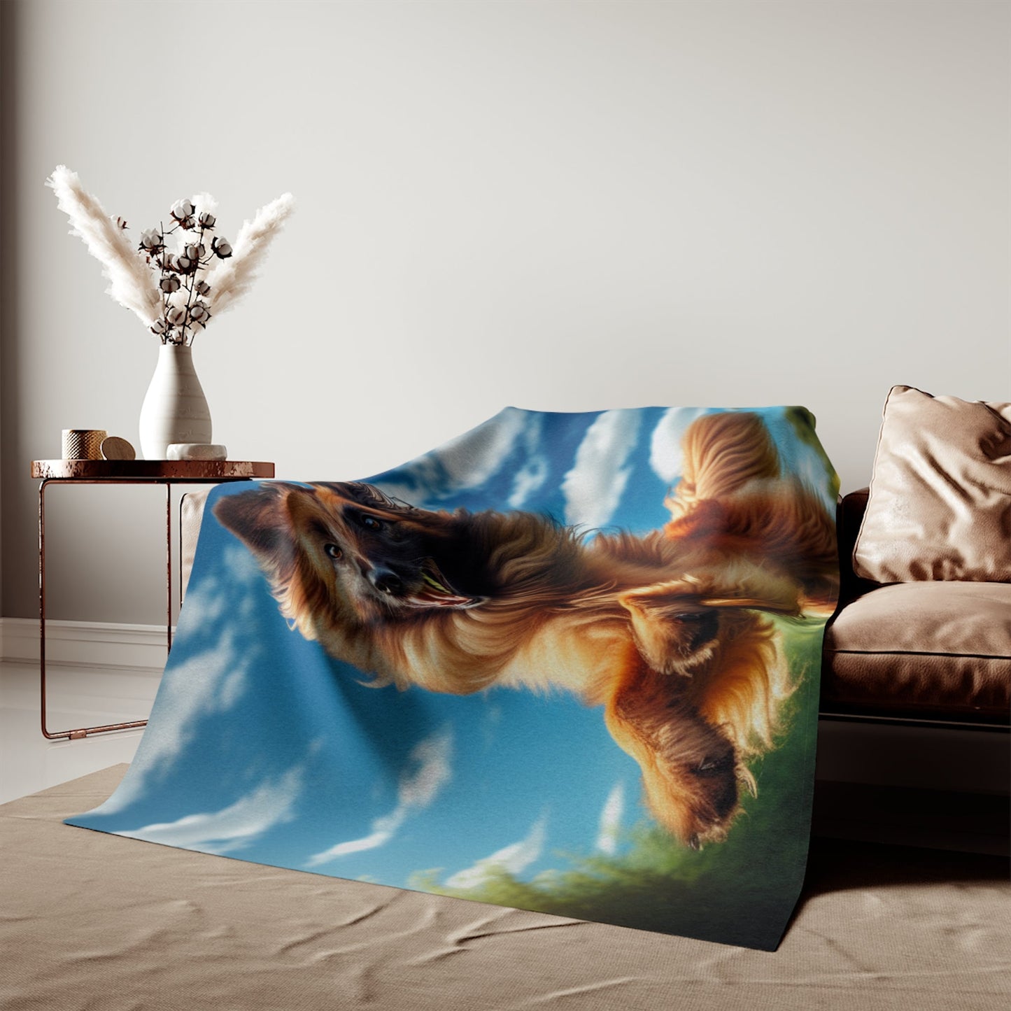 Sweatshirt-Decke – Plüsch-Fleece-Überwurf, 2 Größenoptionen