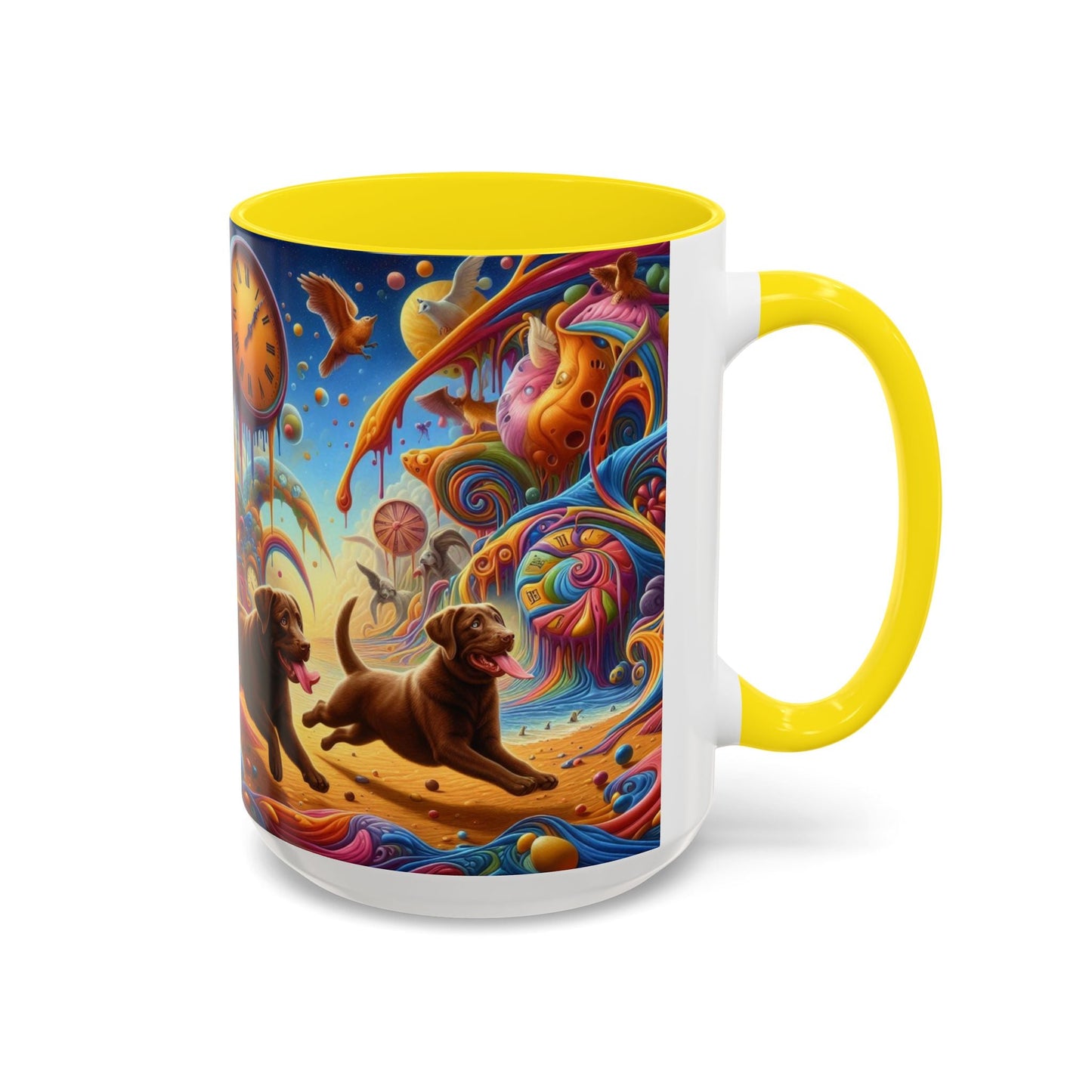 Keramiktasse mit Hunderassen-Motiv – 11 oz & 15 oz
