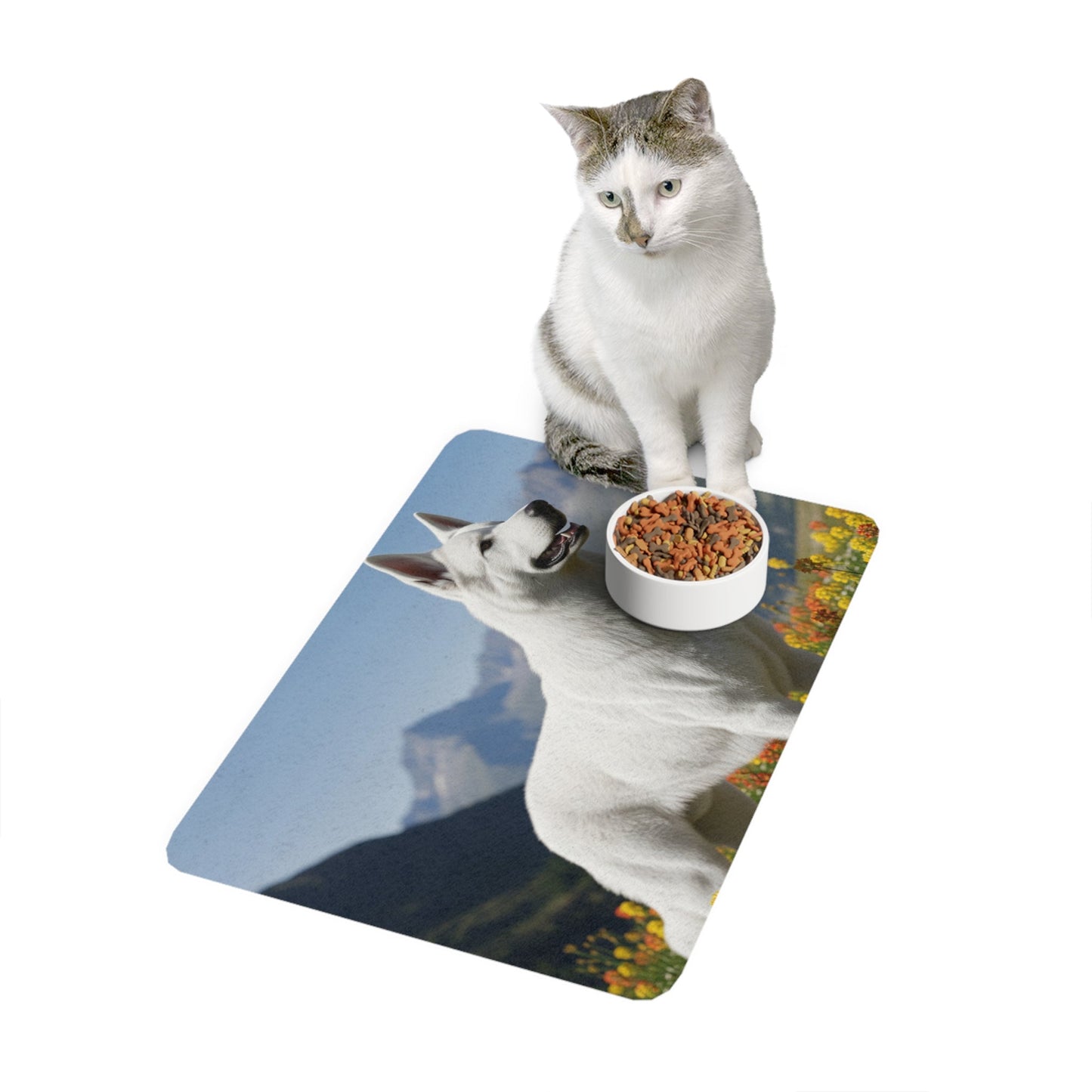 Non-Slip Pet Food Mat – Waterproof Feeding Mat for Dogs