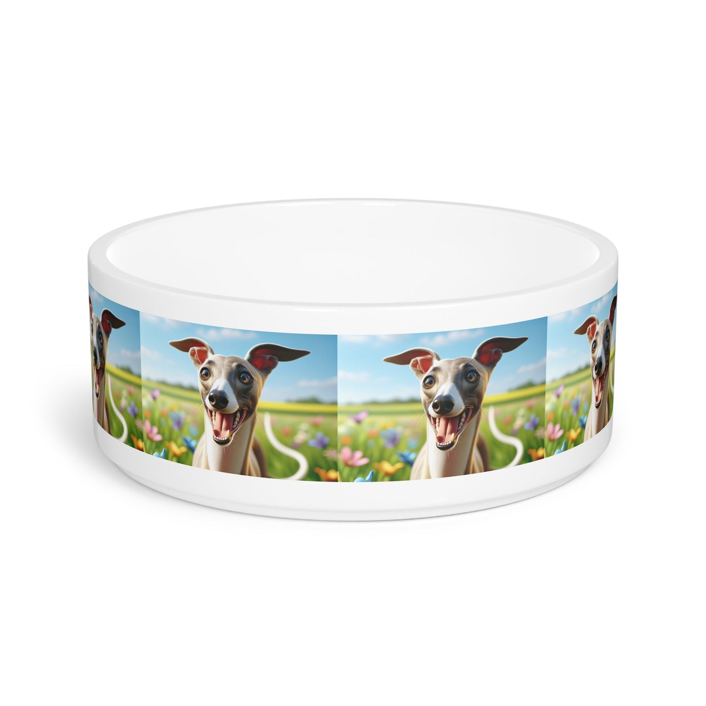 Ceramic Pet Bowl – 16 oz Dog Feeding Bowl