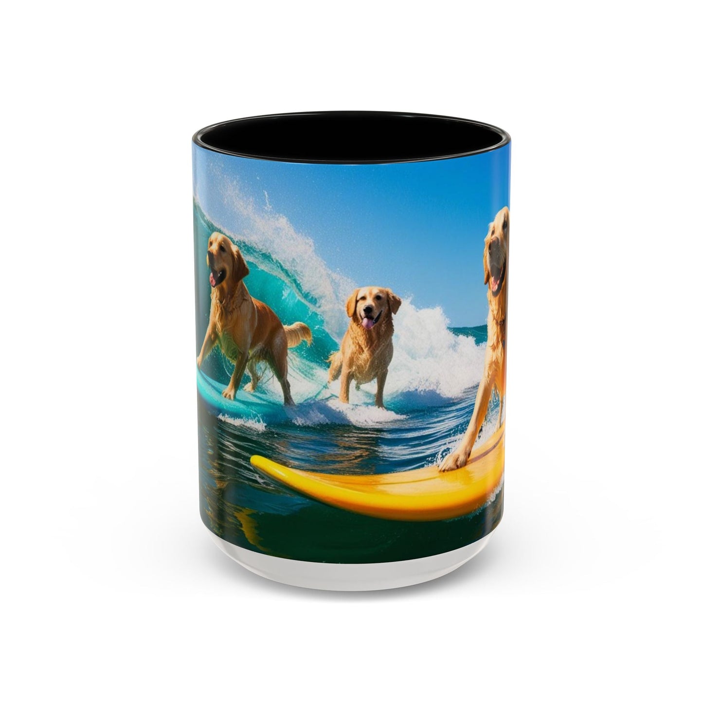 Keramiktasse mit Hunderassen-Motiv – 11 oz & 15 oz