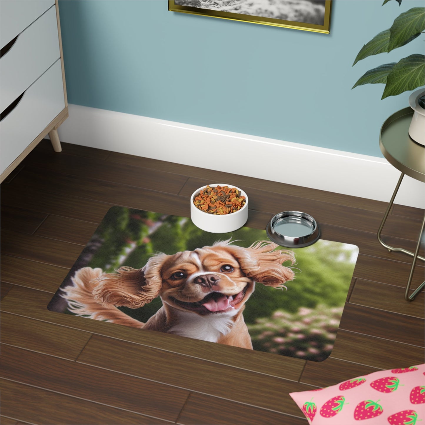 Non-Slip Pet Food Mat – Waterproof Feeding Mat for Dogs