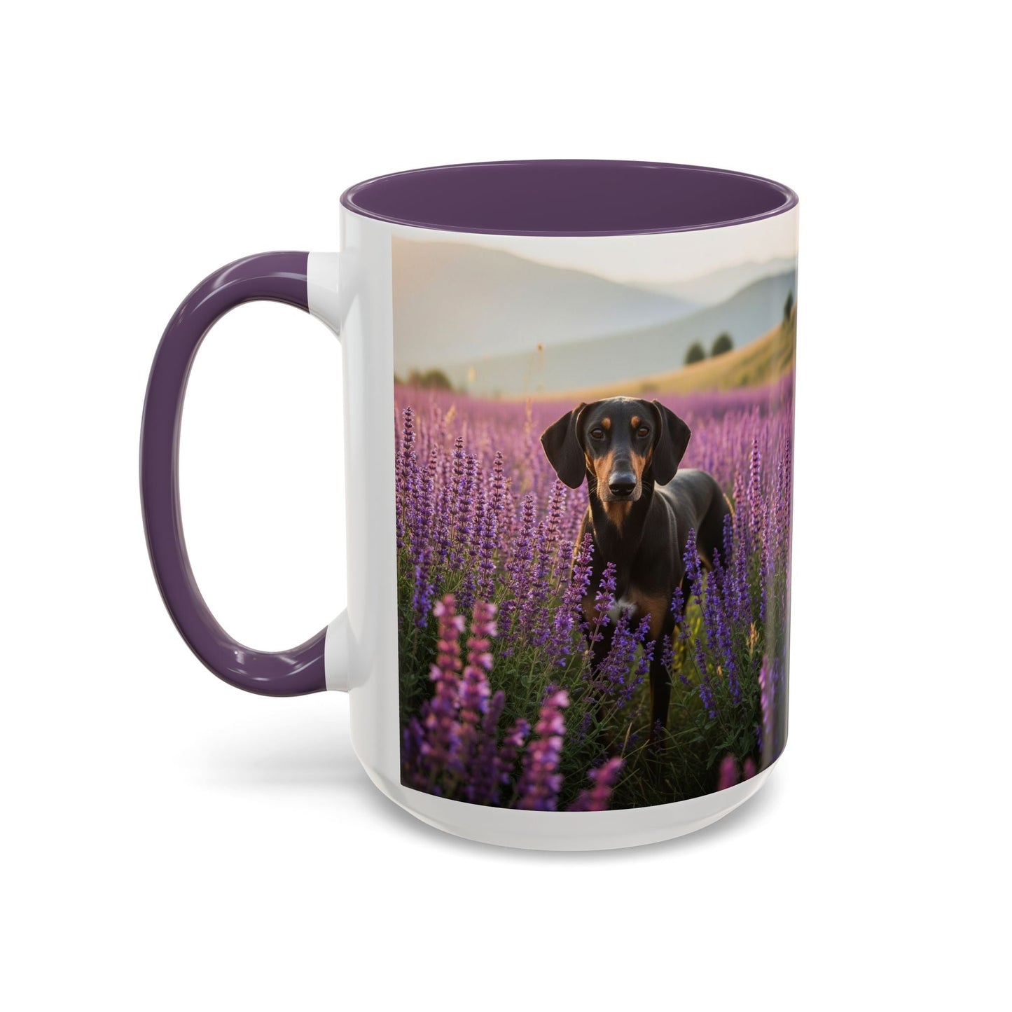 Keramiktasse mit Hunderassen-Motiv – 325 ml & 440 ml