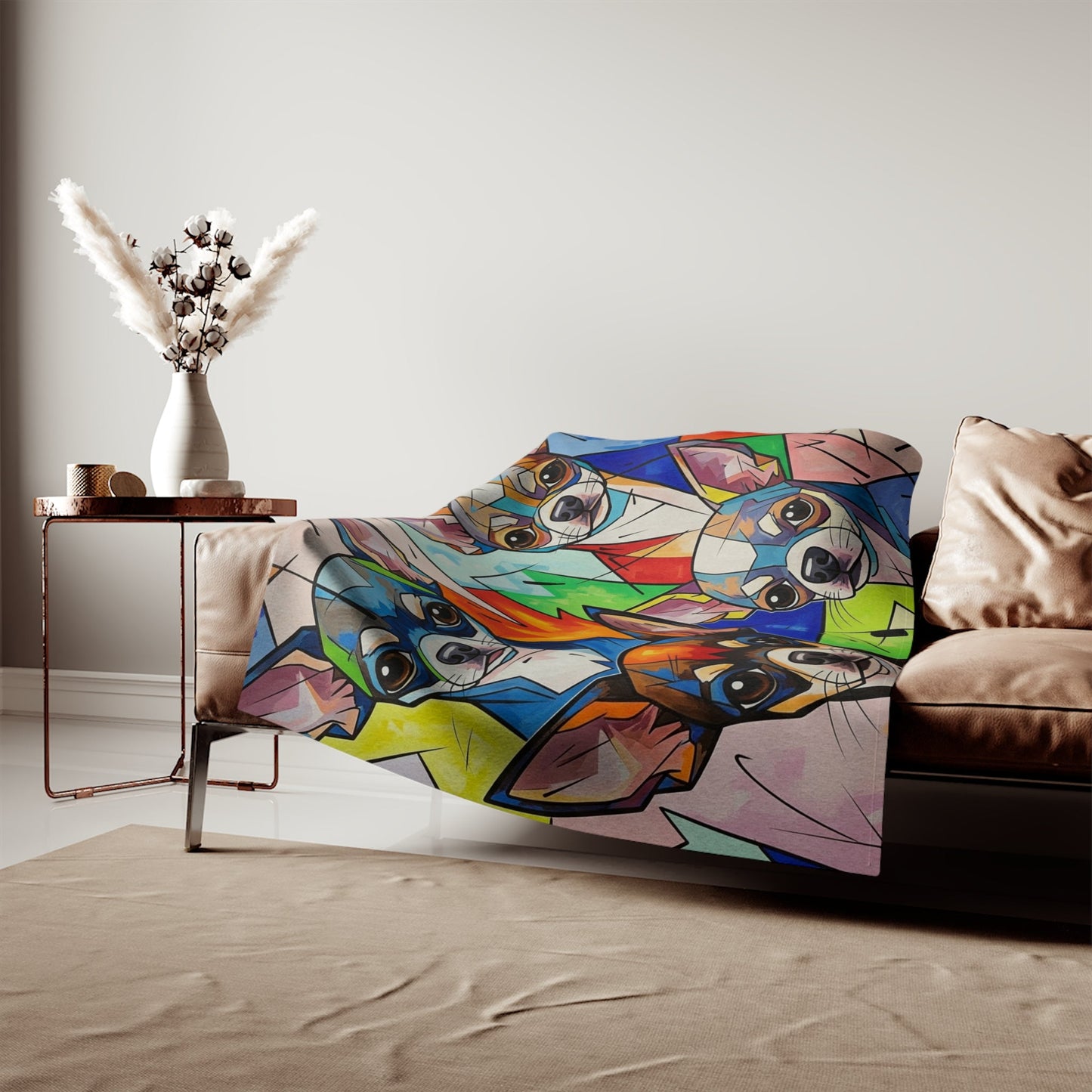 Sweatshirt Blanket – Plush Fleece Throw, 2 Size Options