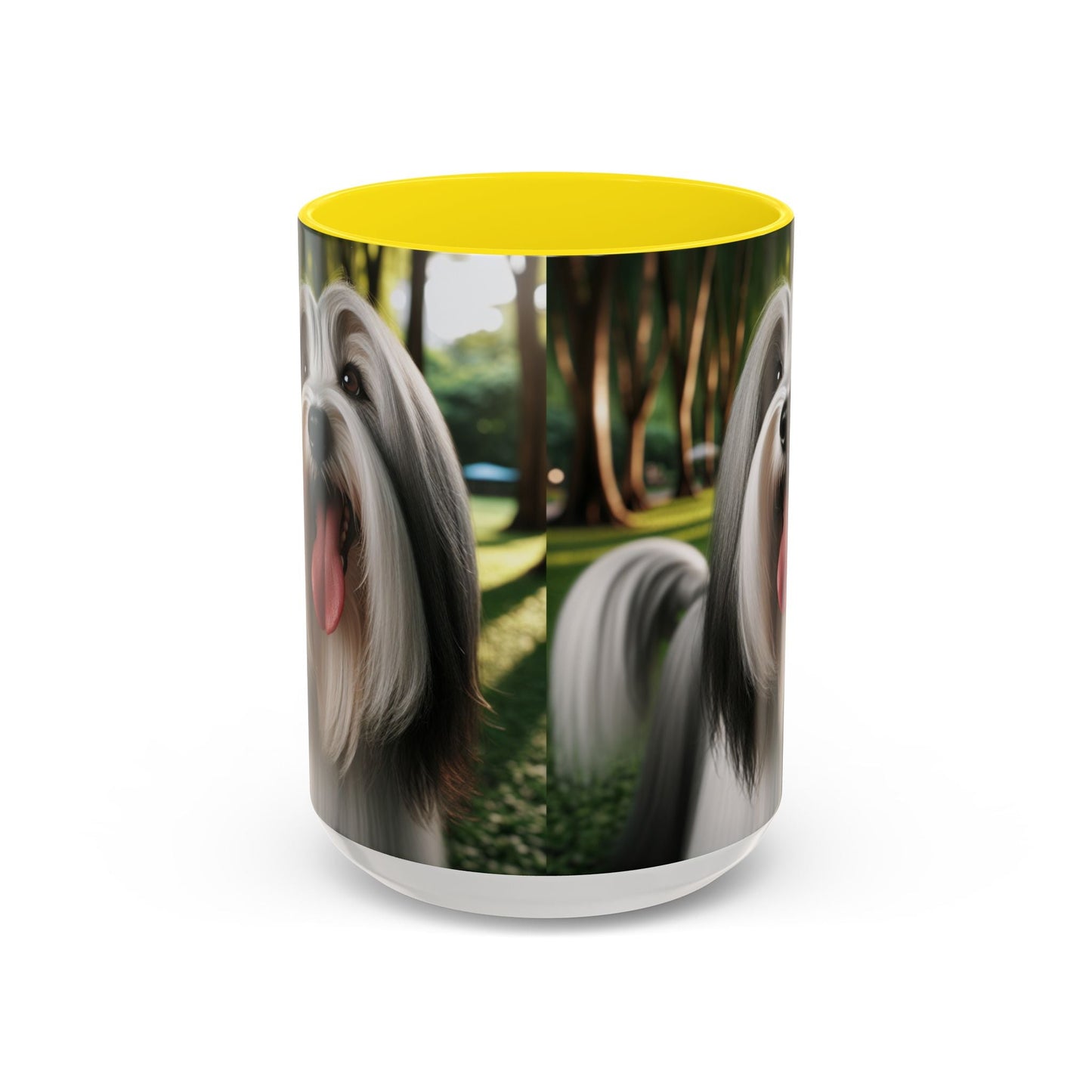 Keramiktasse mit Hunderassen-Motiv – 11 oz & 15 oz