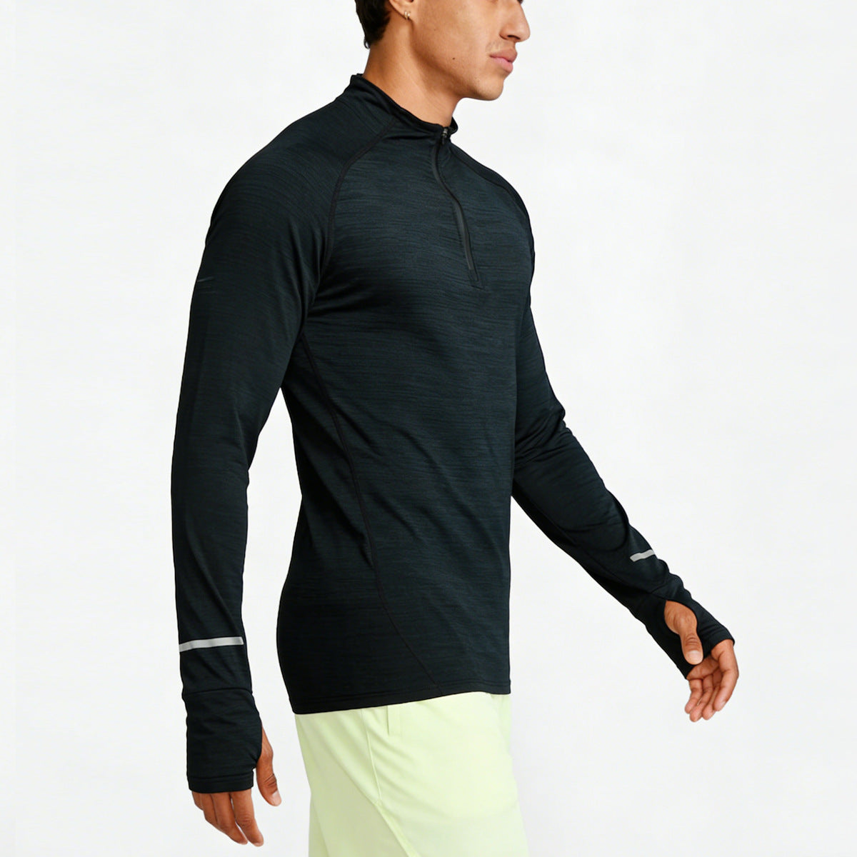 Half-zip Quick-drying Training Long-sleeve Athletic Shirt