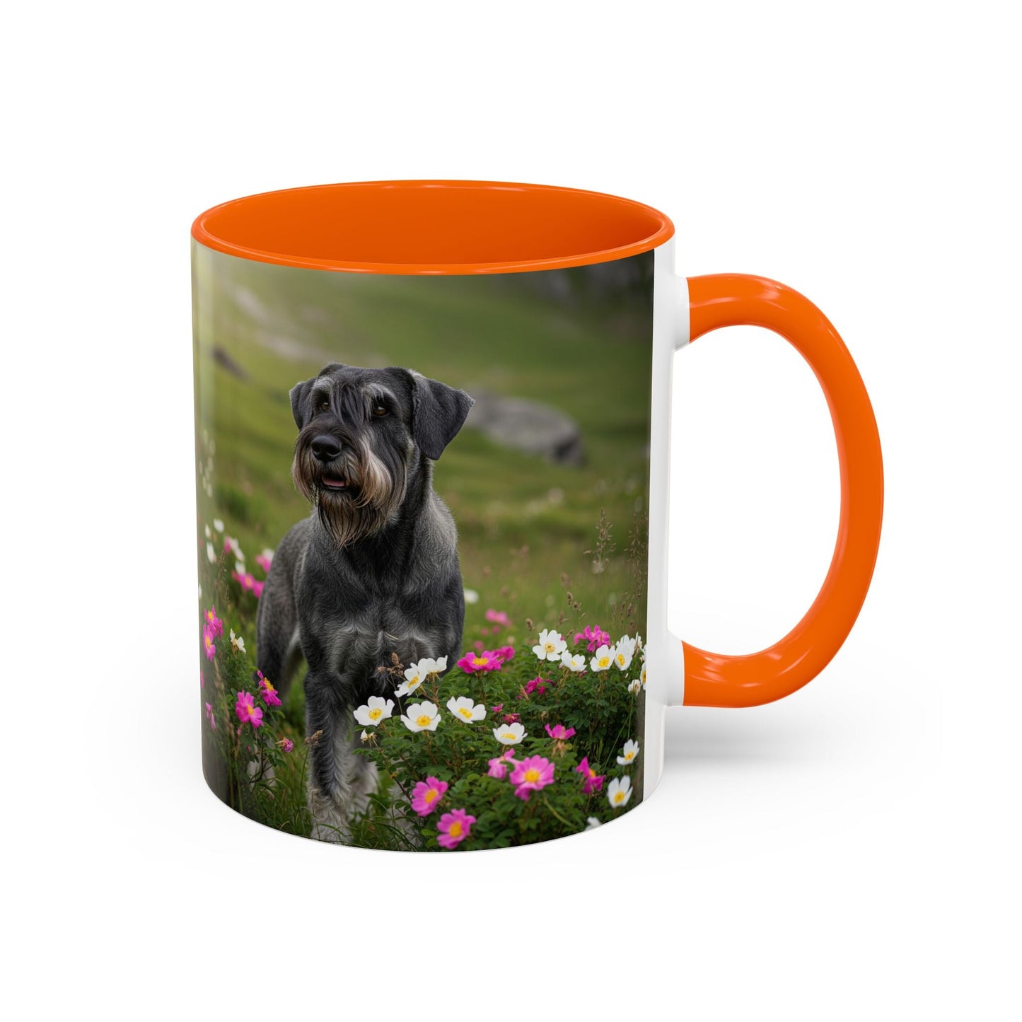 Keramiktasse mit Hunderassen-Motiv – 11 oz & 15 oz