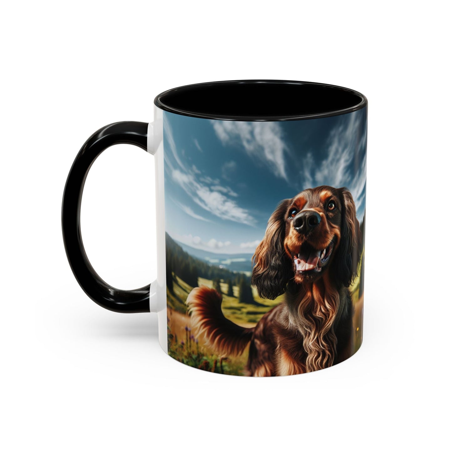 Keramiktasse mit Hunderassen-Motiv – 11 oz & 15 oz