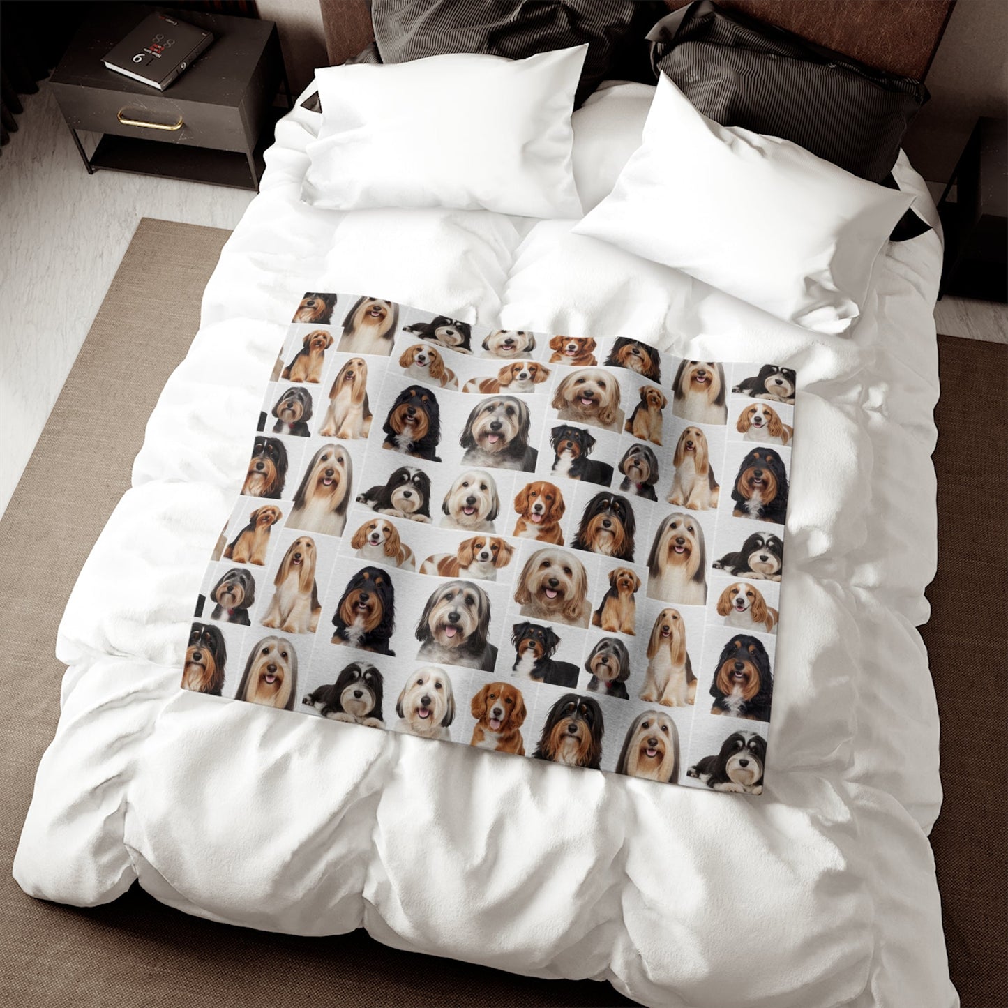 Sweatshirt Blanket – Plush Fleece Throw, 2 Size Options