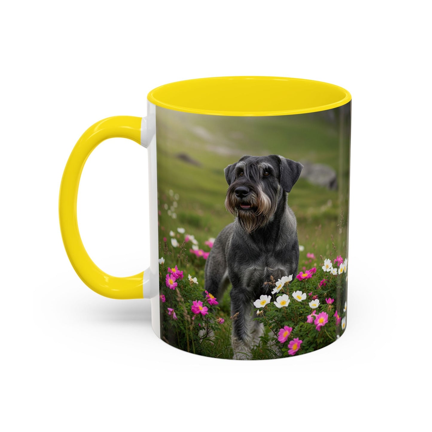 Keramiktasse mit Hunderassen-Motiv – 11 oz & 15 oz