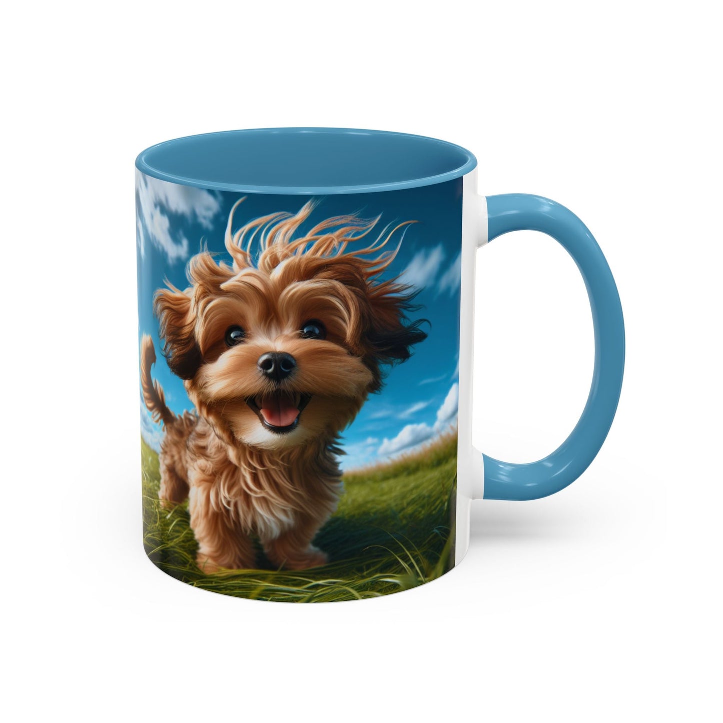 Keramiktasse mit Hunderassen-Motiv – 11 oz & 15 oz