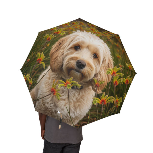 48" Semi-Automatic Umbrella – Windproof Large Travel Rain Umbrella